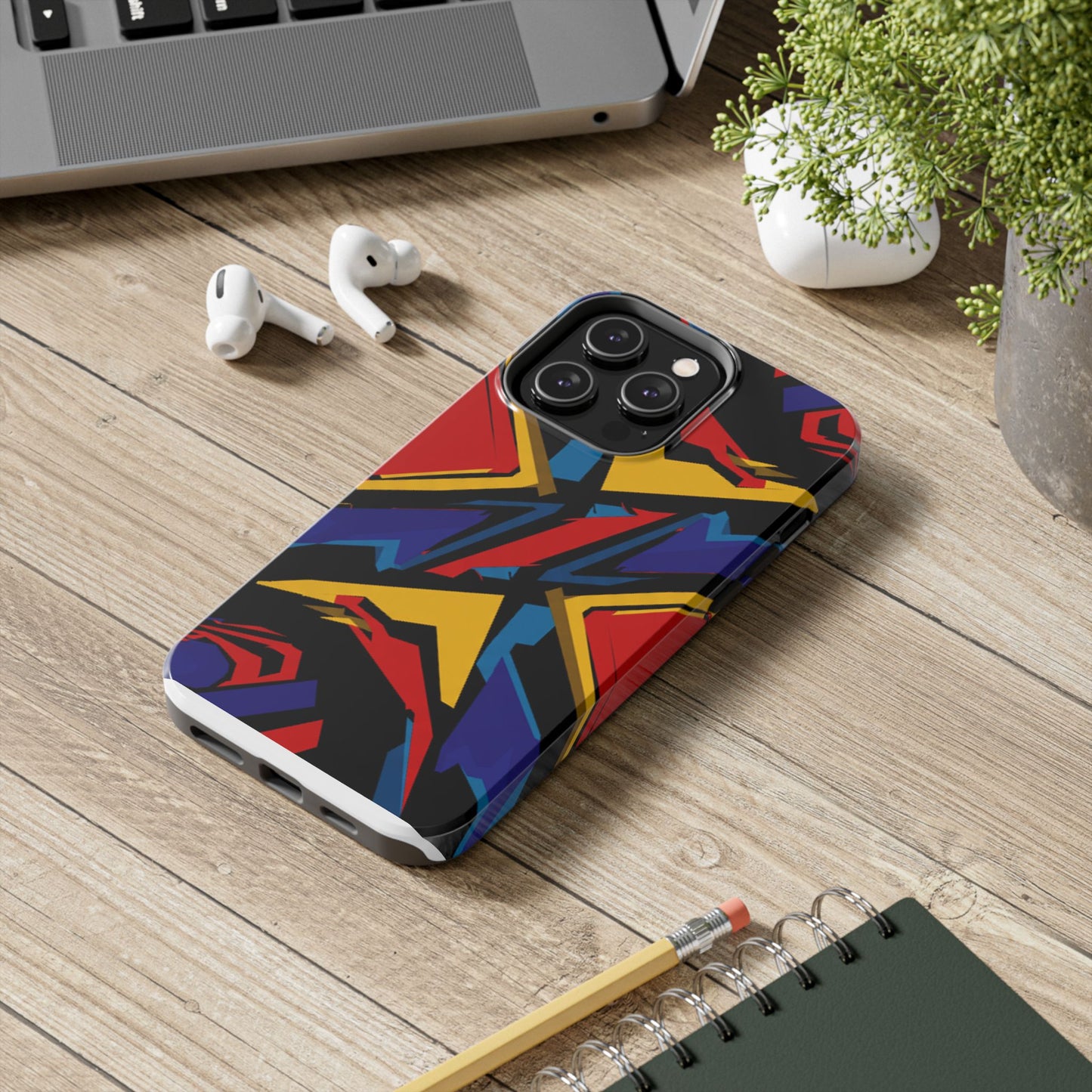 Bold Geometric Tough Phone Case