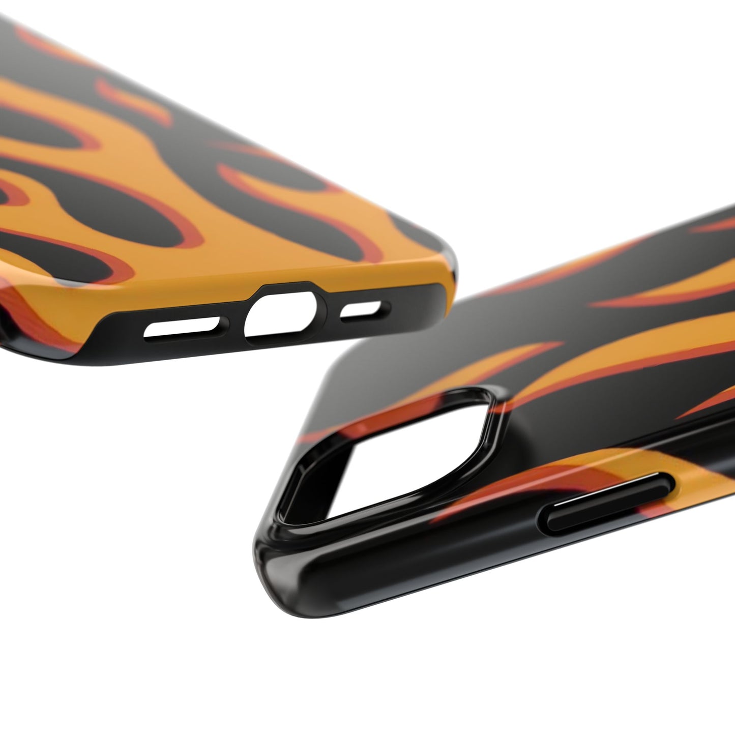 Flame Design Tough Phone Case