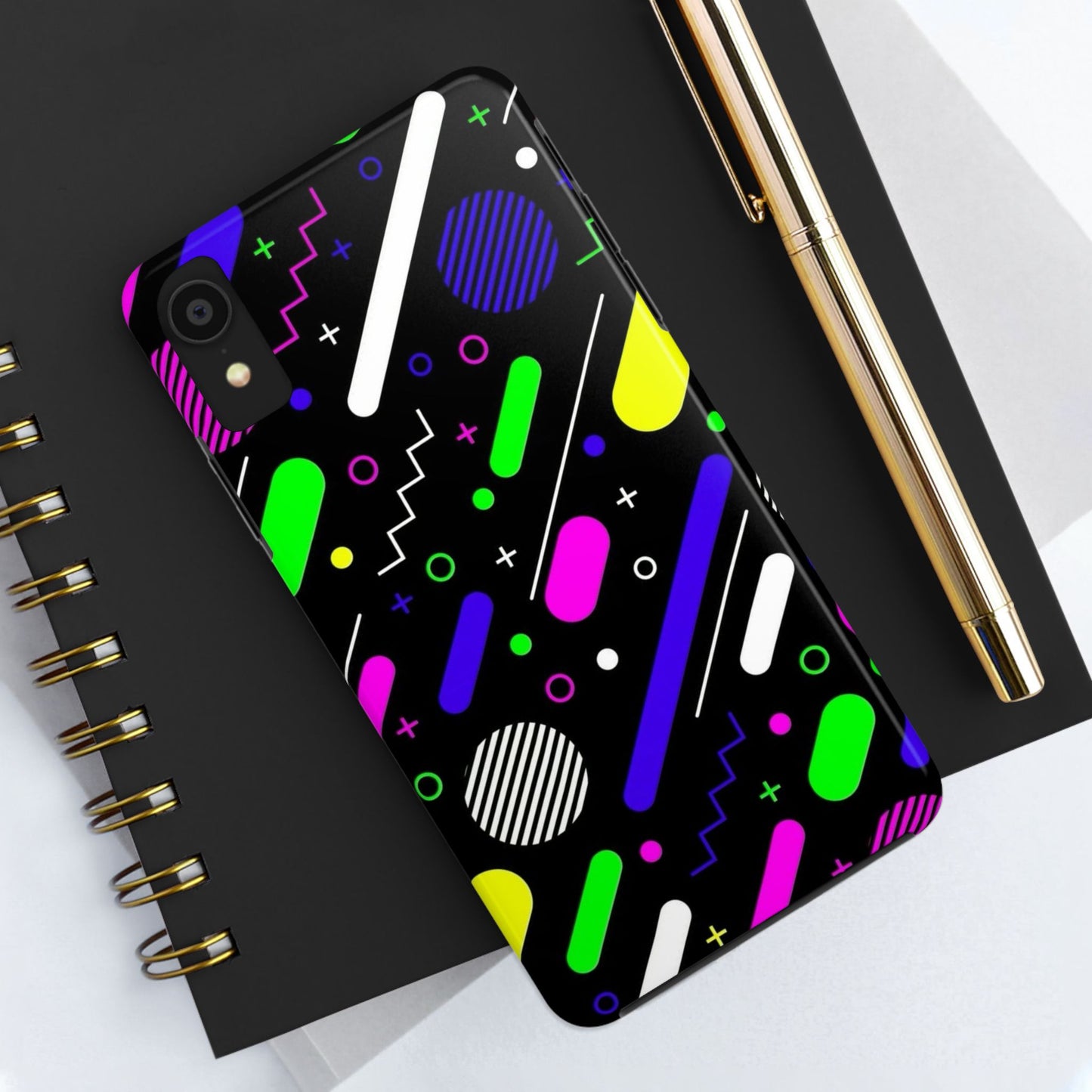 Vibrant Geometric Tough Phone Case