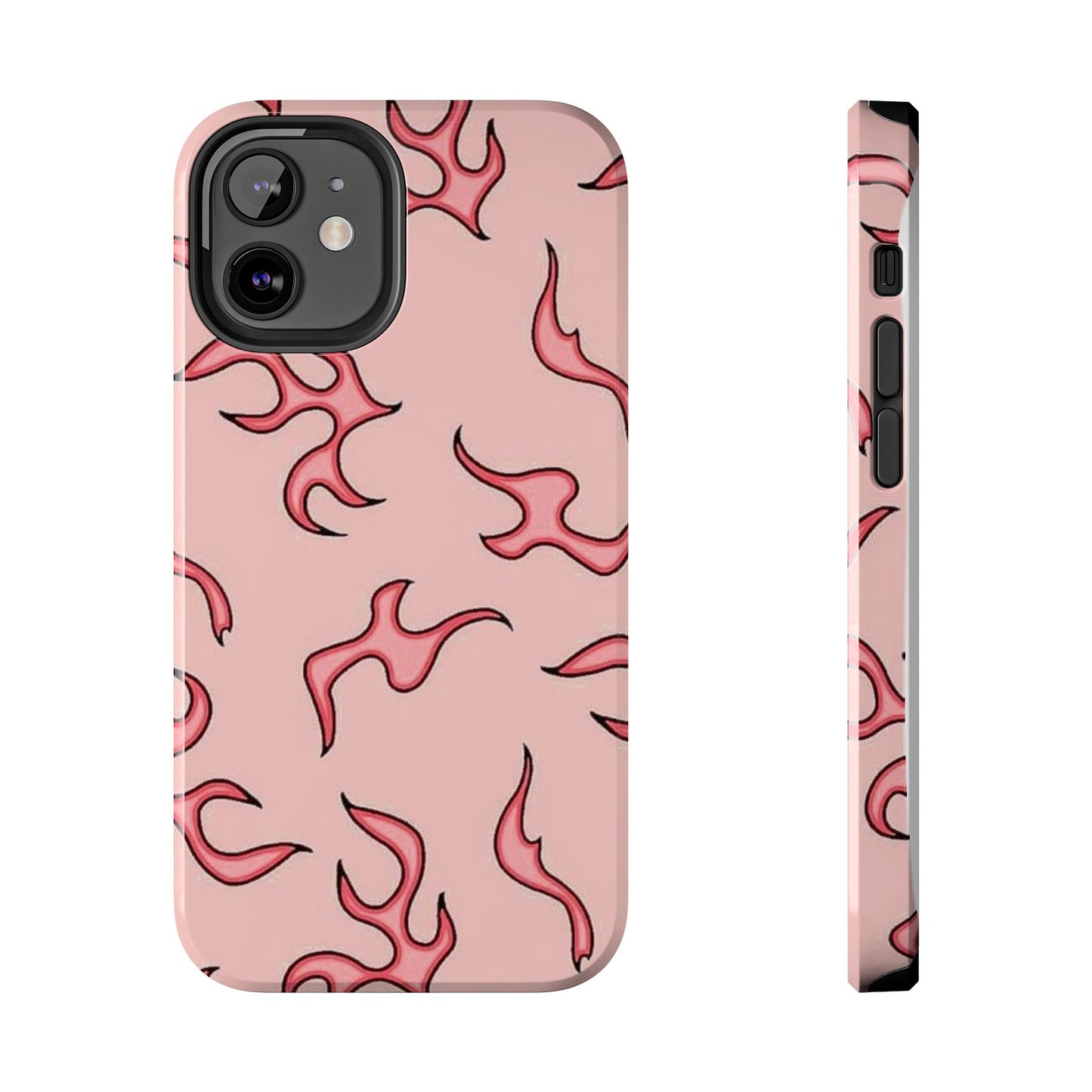 Stylish Flame Tough Phone Case