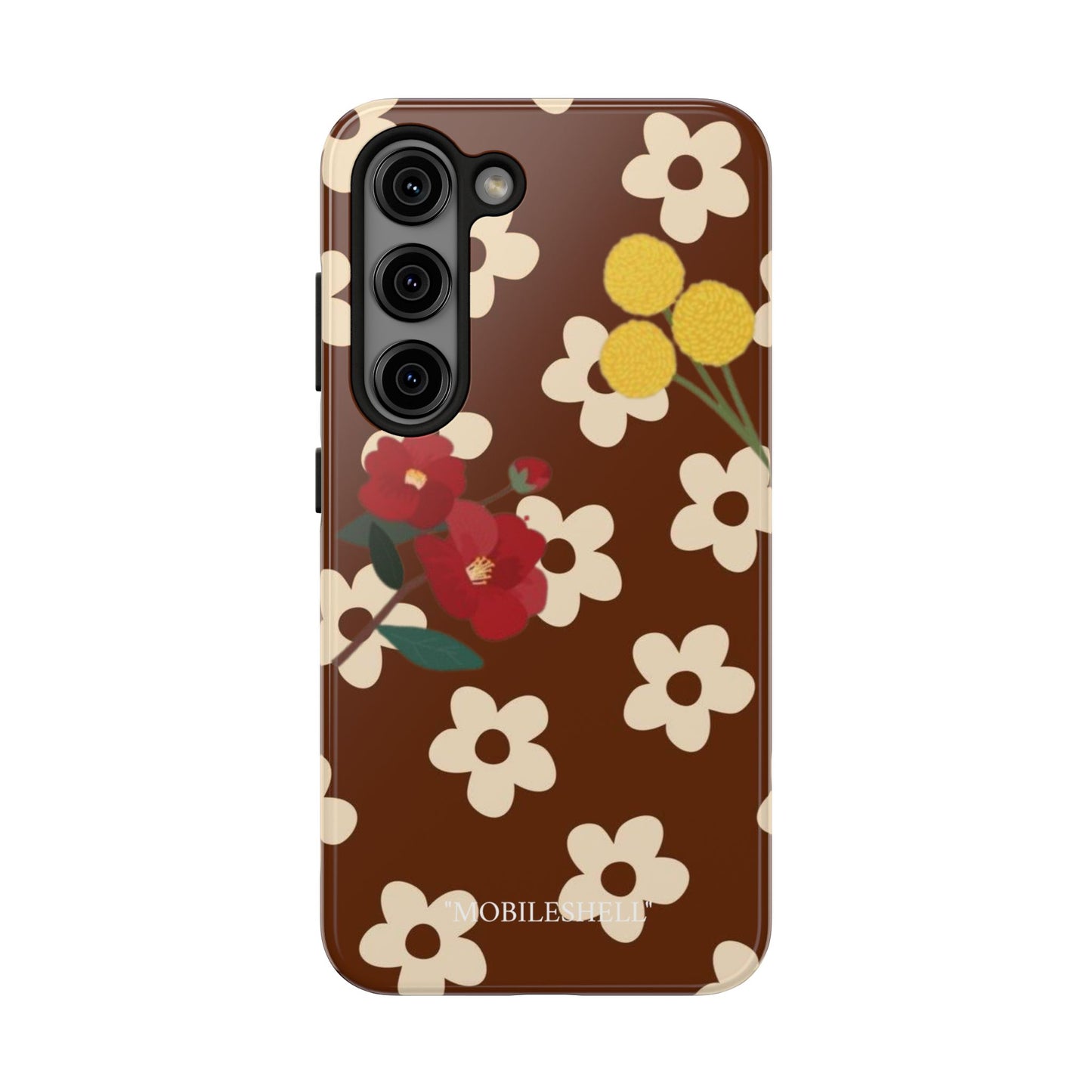 Flower vibe tough phone case