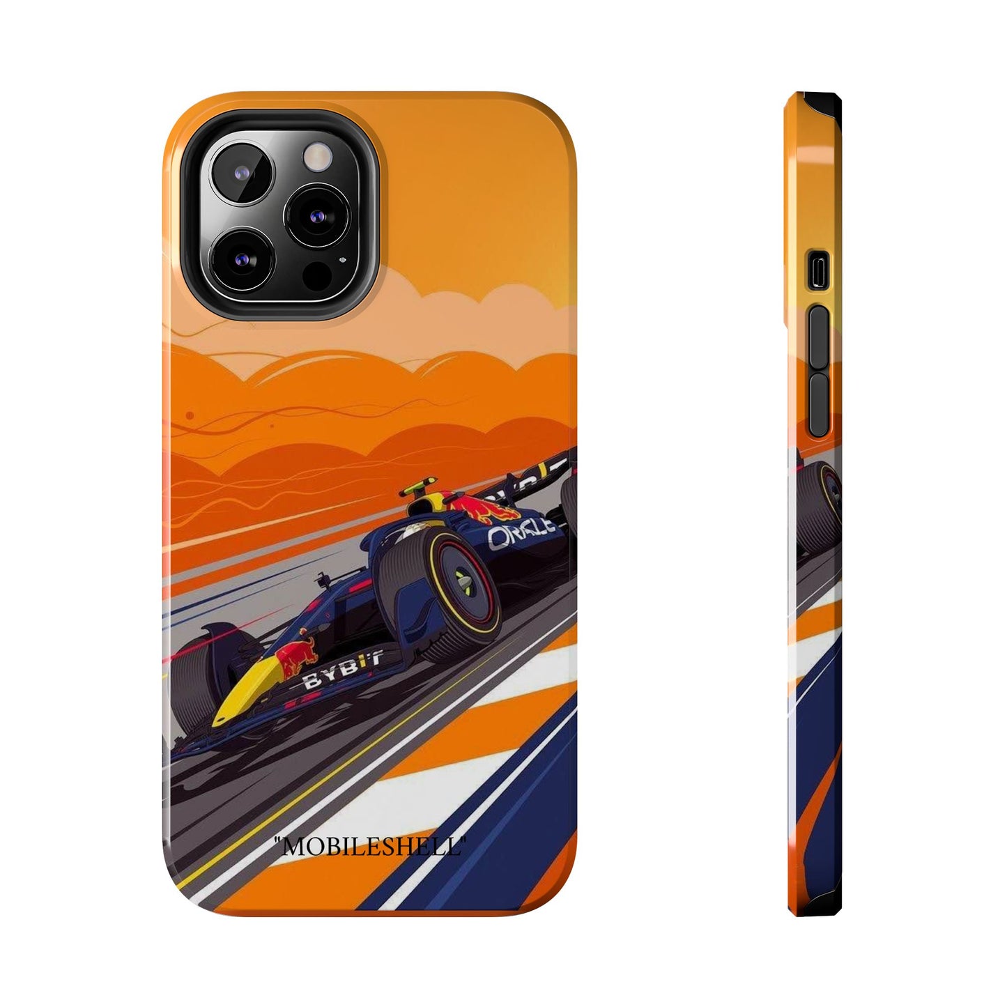 F1 Redbull cartoon tough phone case