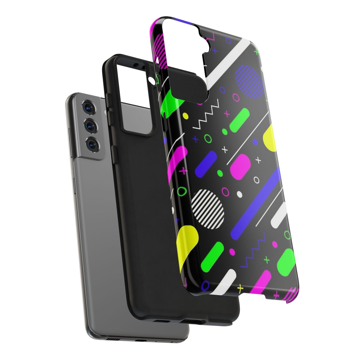 Vibrant Geometric Tough Phone Case