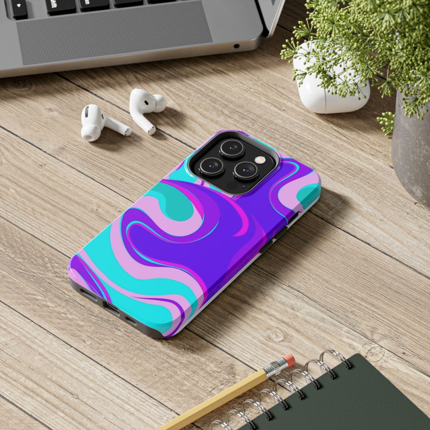 Vibrant Abstract Tough Phone Case