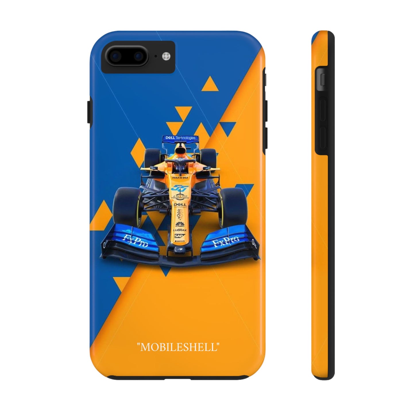 F1 team cartoon tough phone case