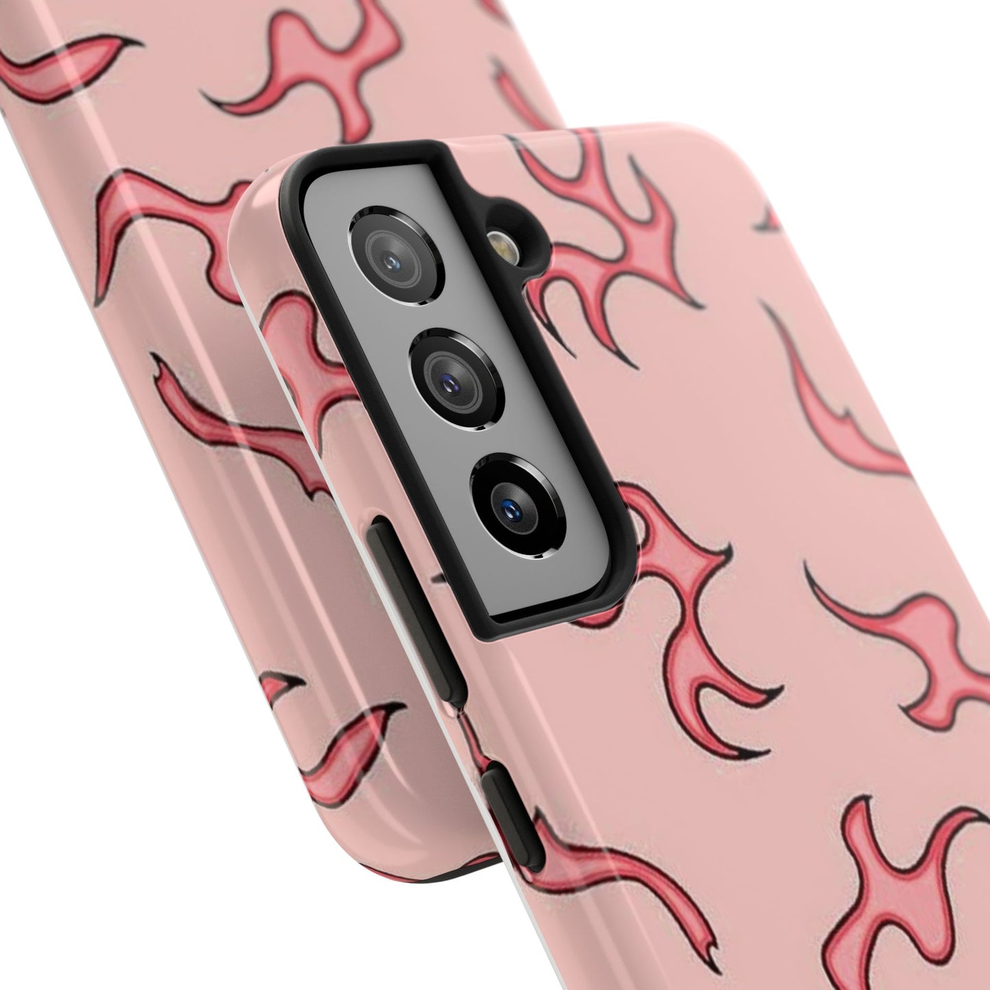 Stylish Flame Tough Phone Case