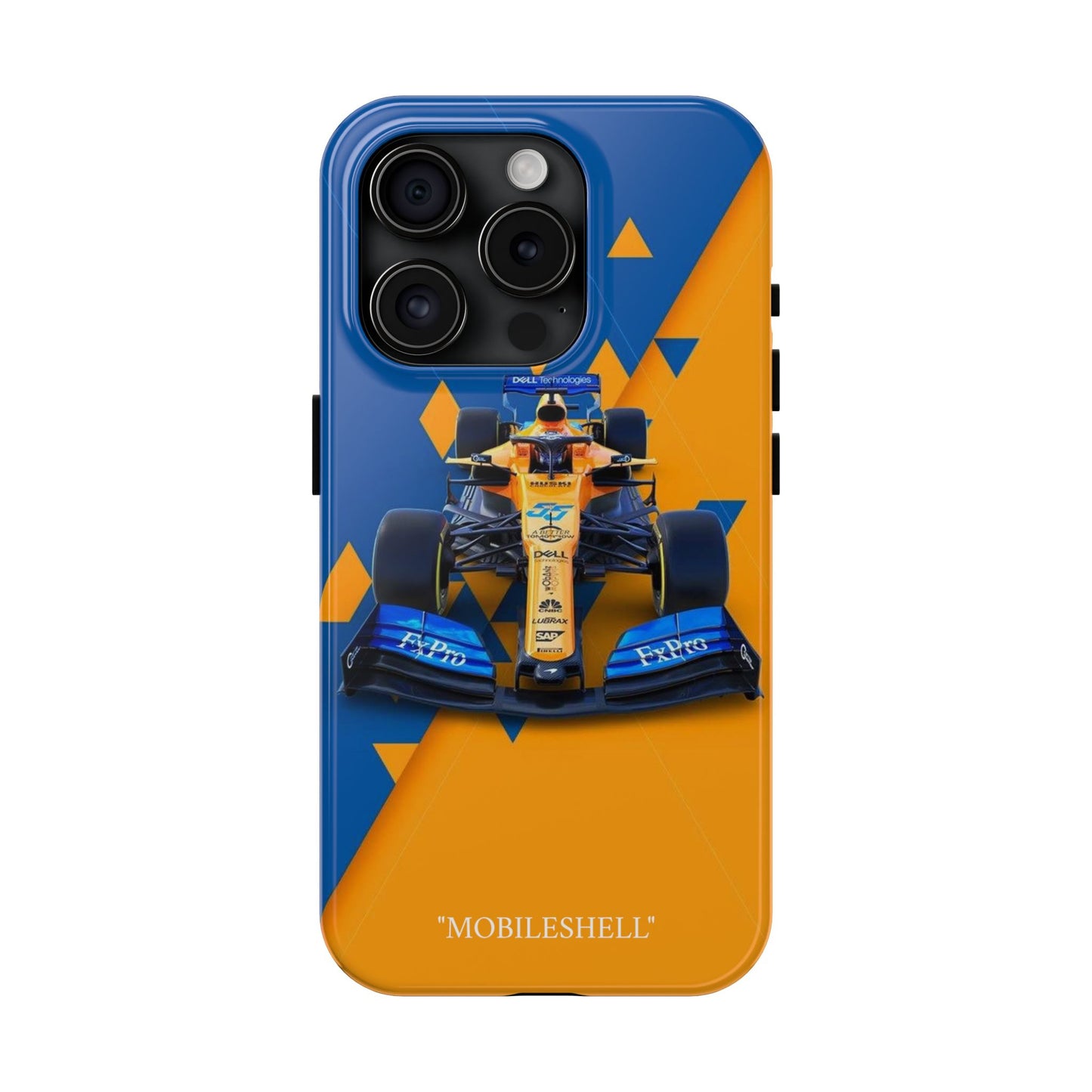 F1 team cartoon tough phone case