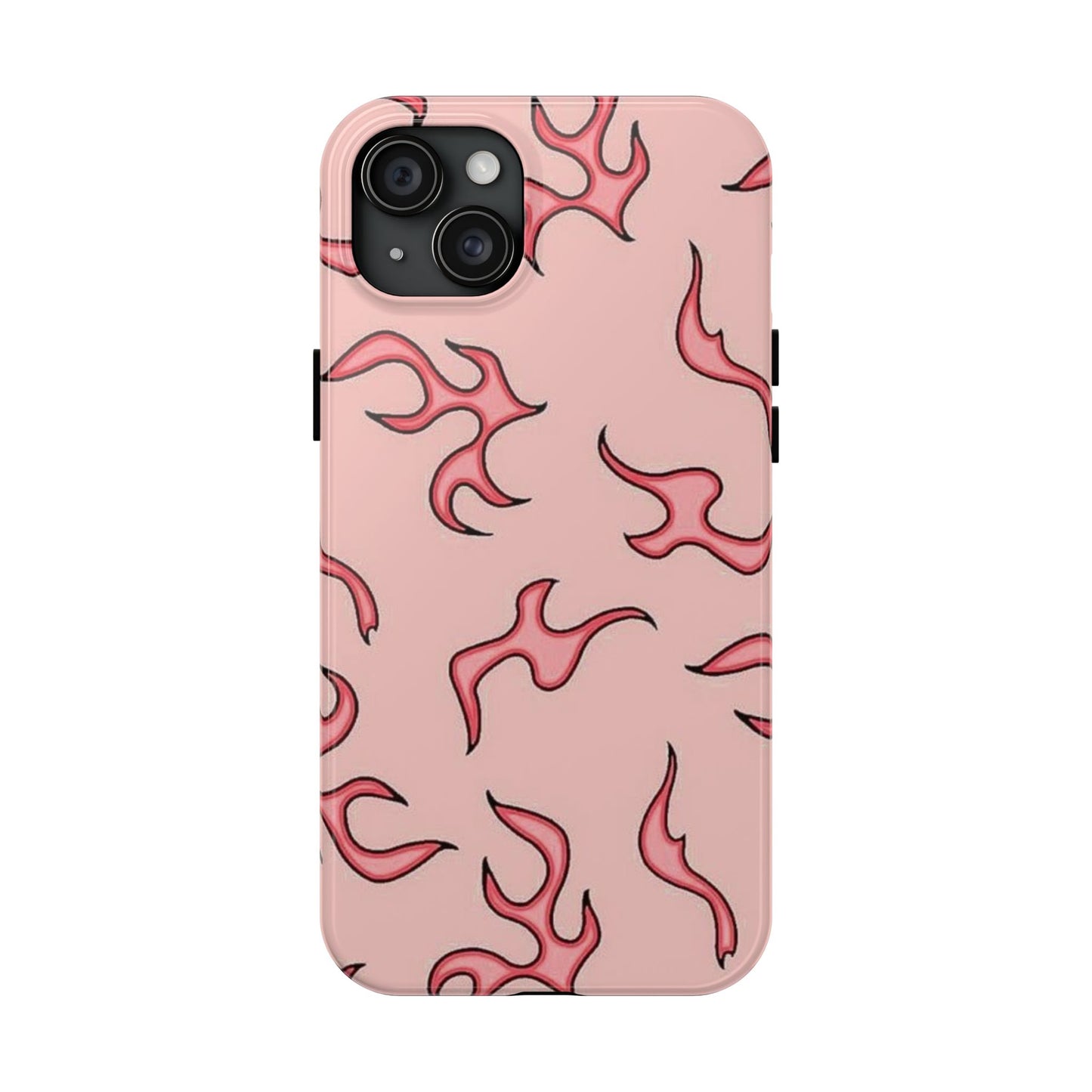 Stylish Flame Tough Phone Case