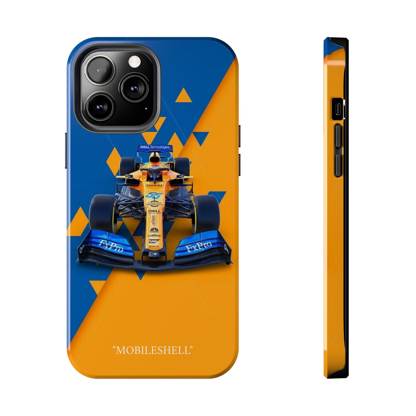 F1 team cartoon tough phone case