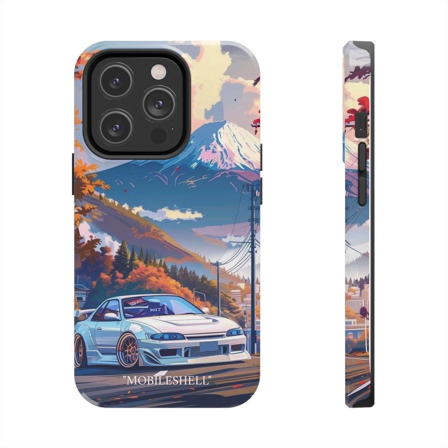 JDM Fuji mountain tough phone case