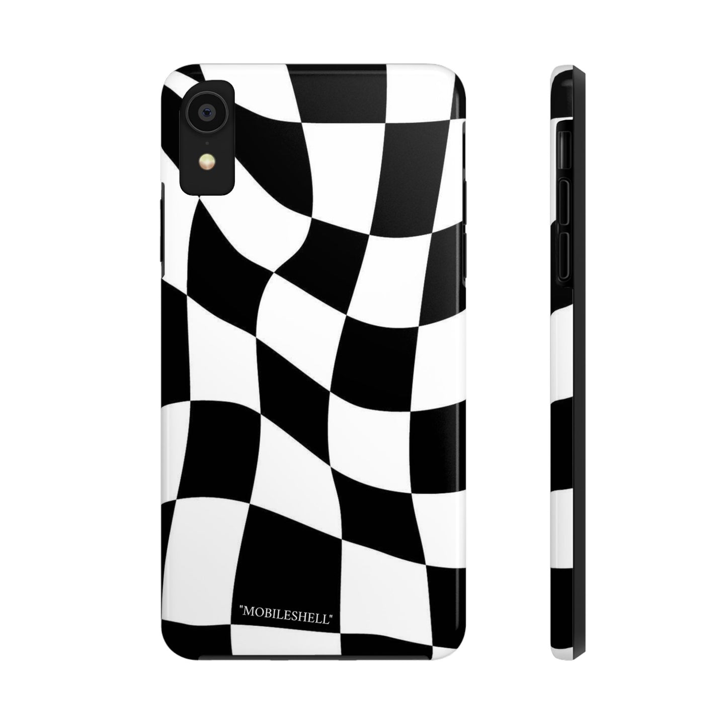 Checkers B&W tough phone case