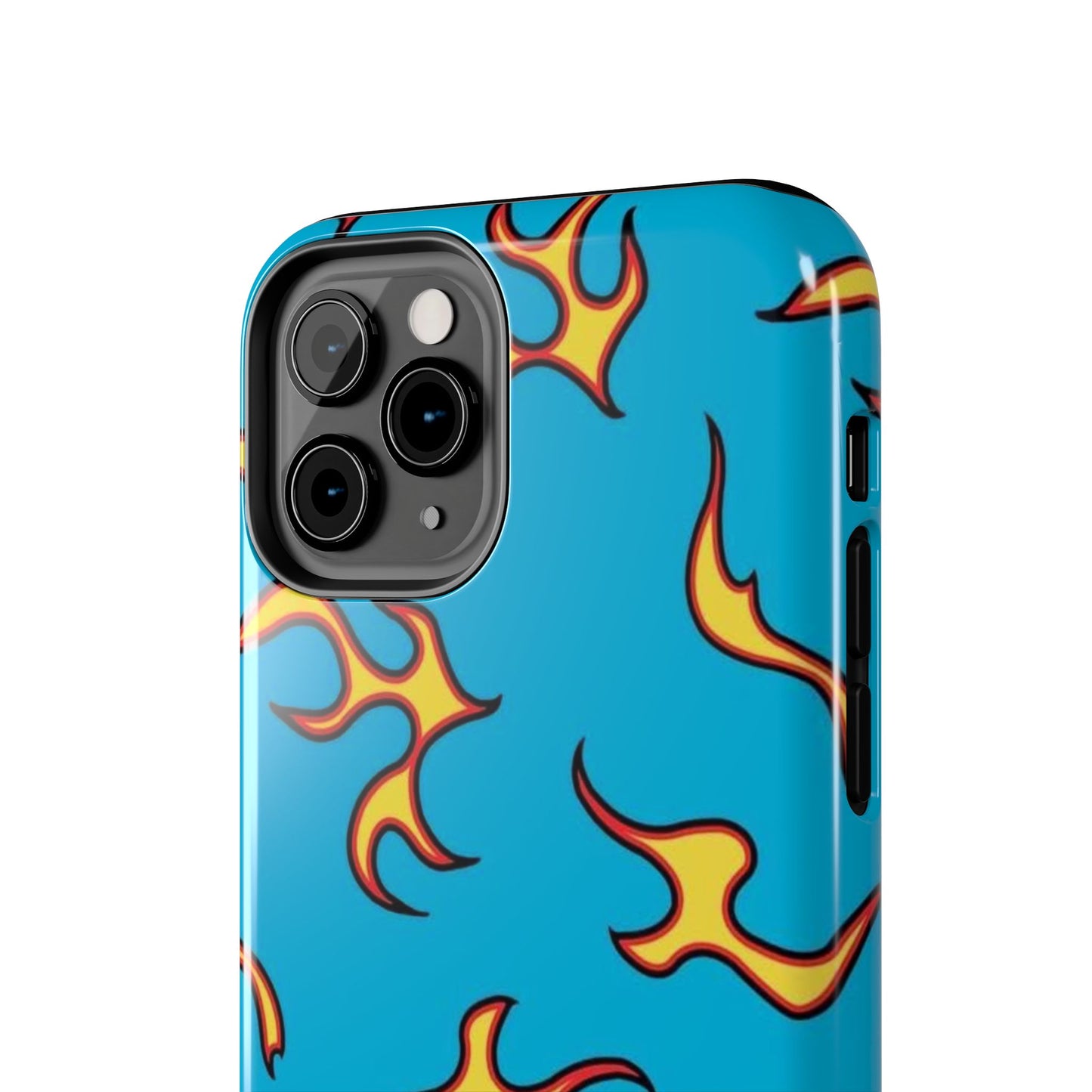 Blue Flame tough phone case