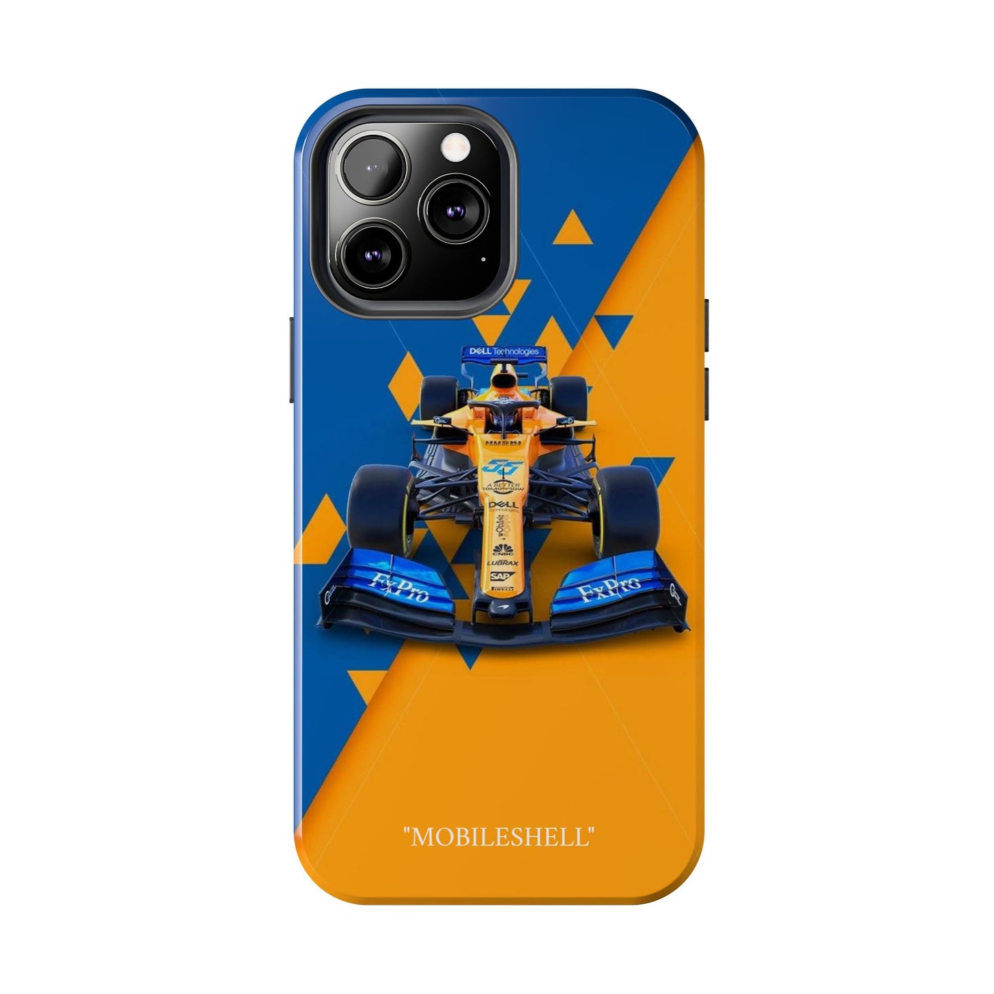 F1 team cartoon tough phone case