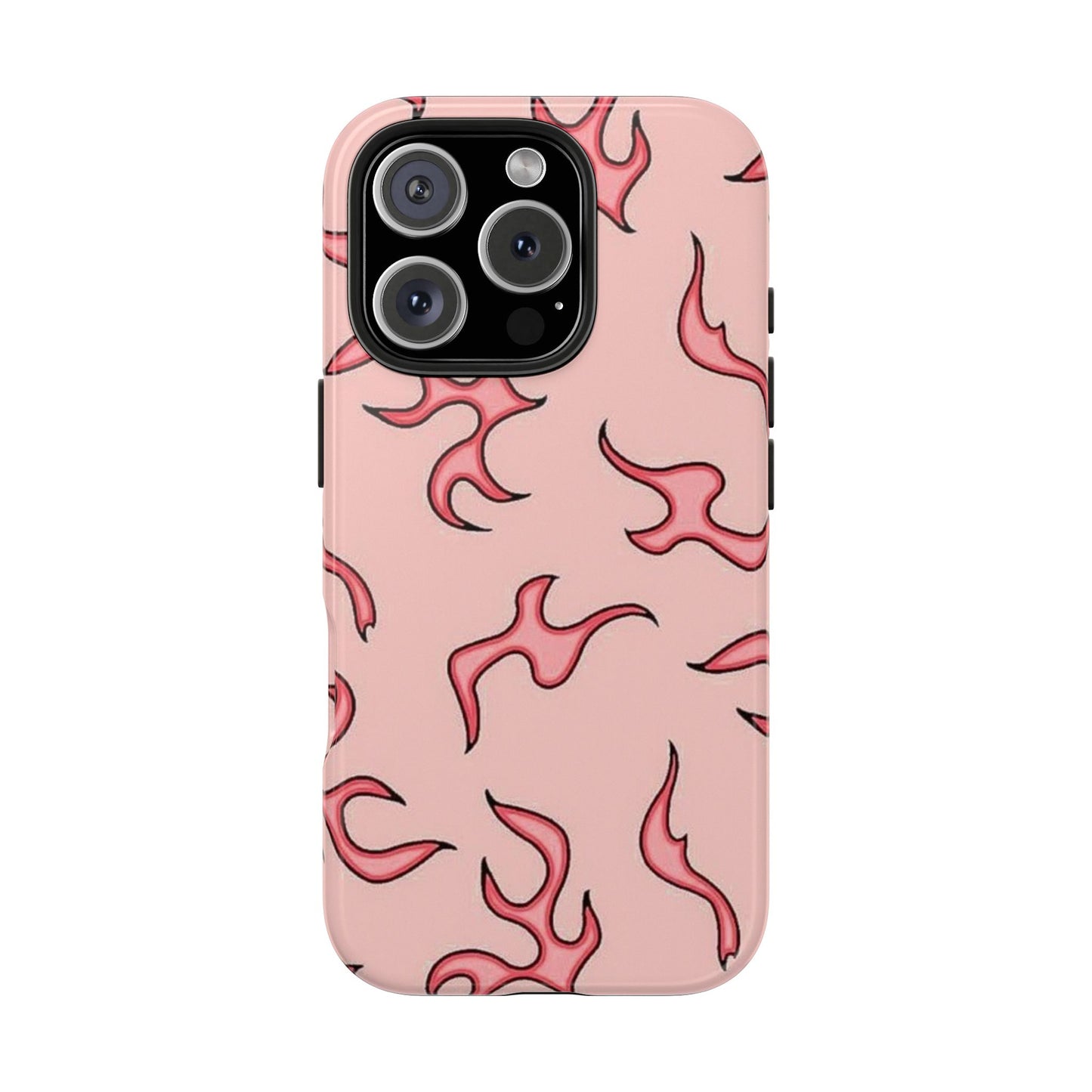 Stylish Flame Tough Phone Case