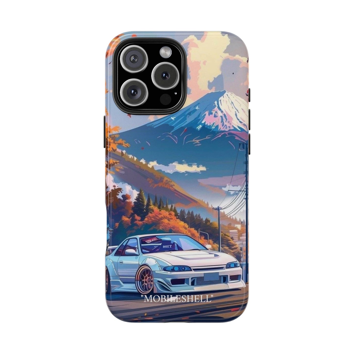 JDM Fuji mountain tough phone case