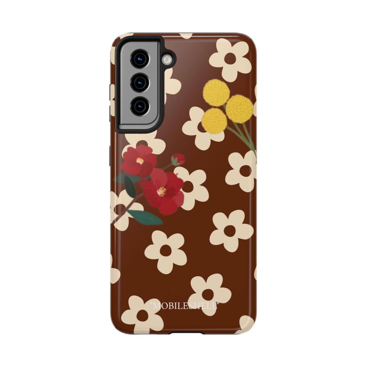 Flower vibe tough phone case