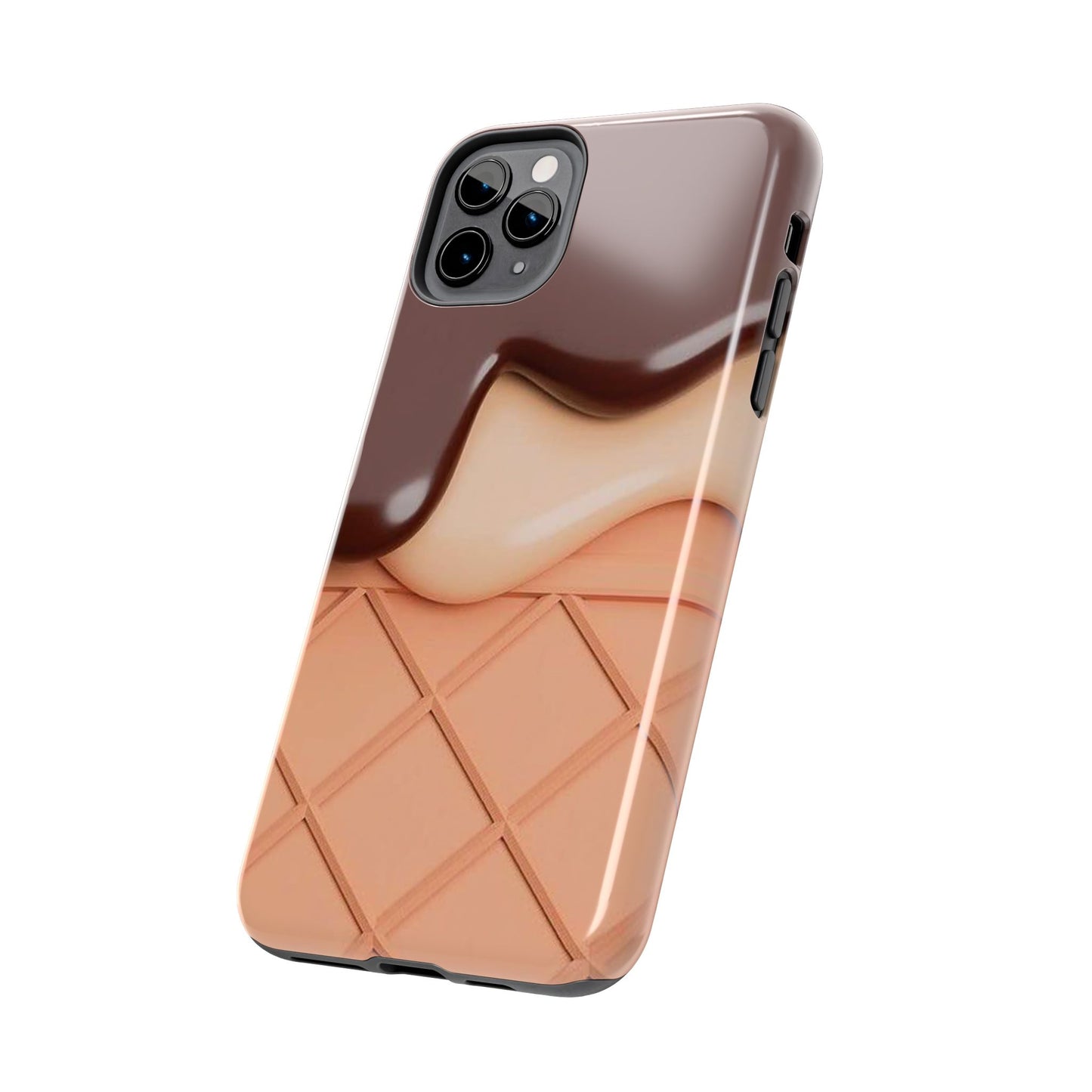 Ice cream drip Tough Phone Cases