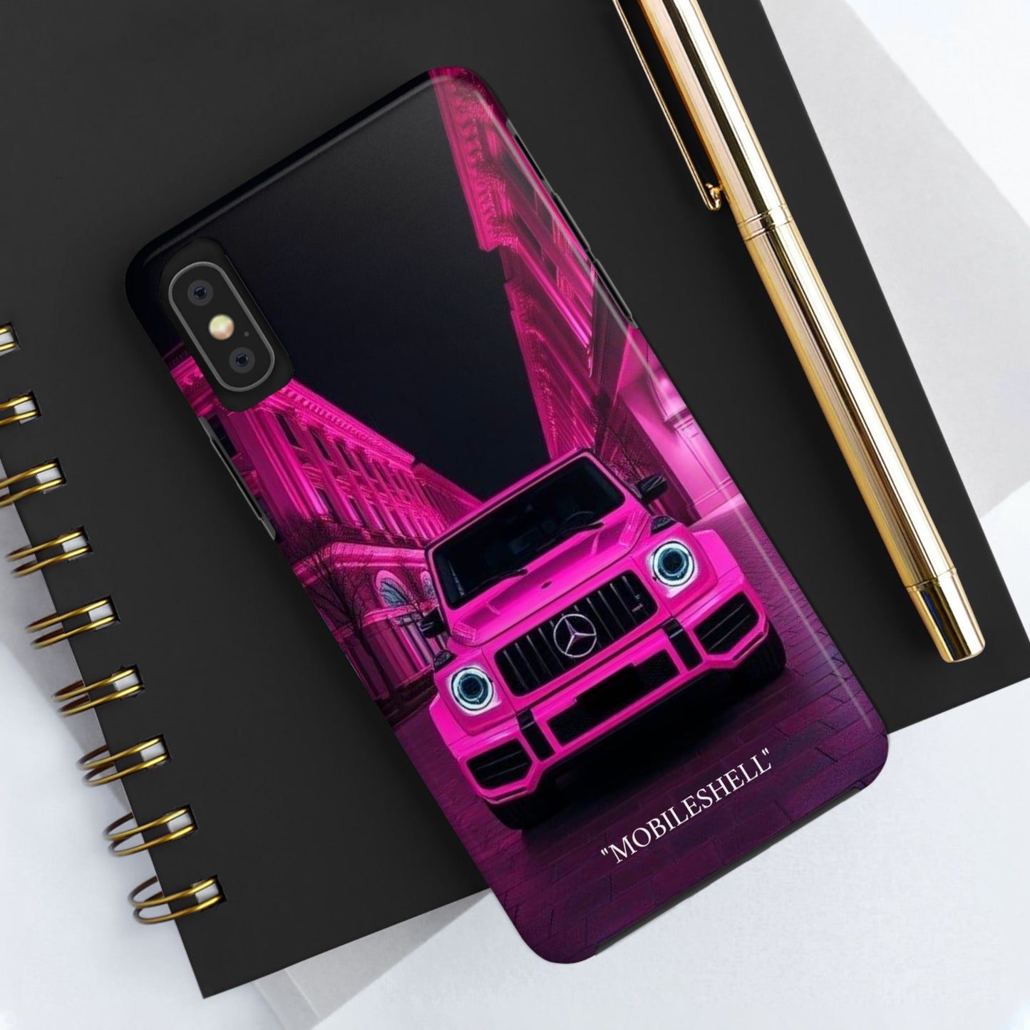 Pink G class tough phone case