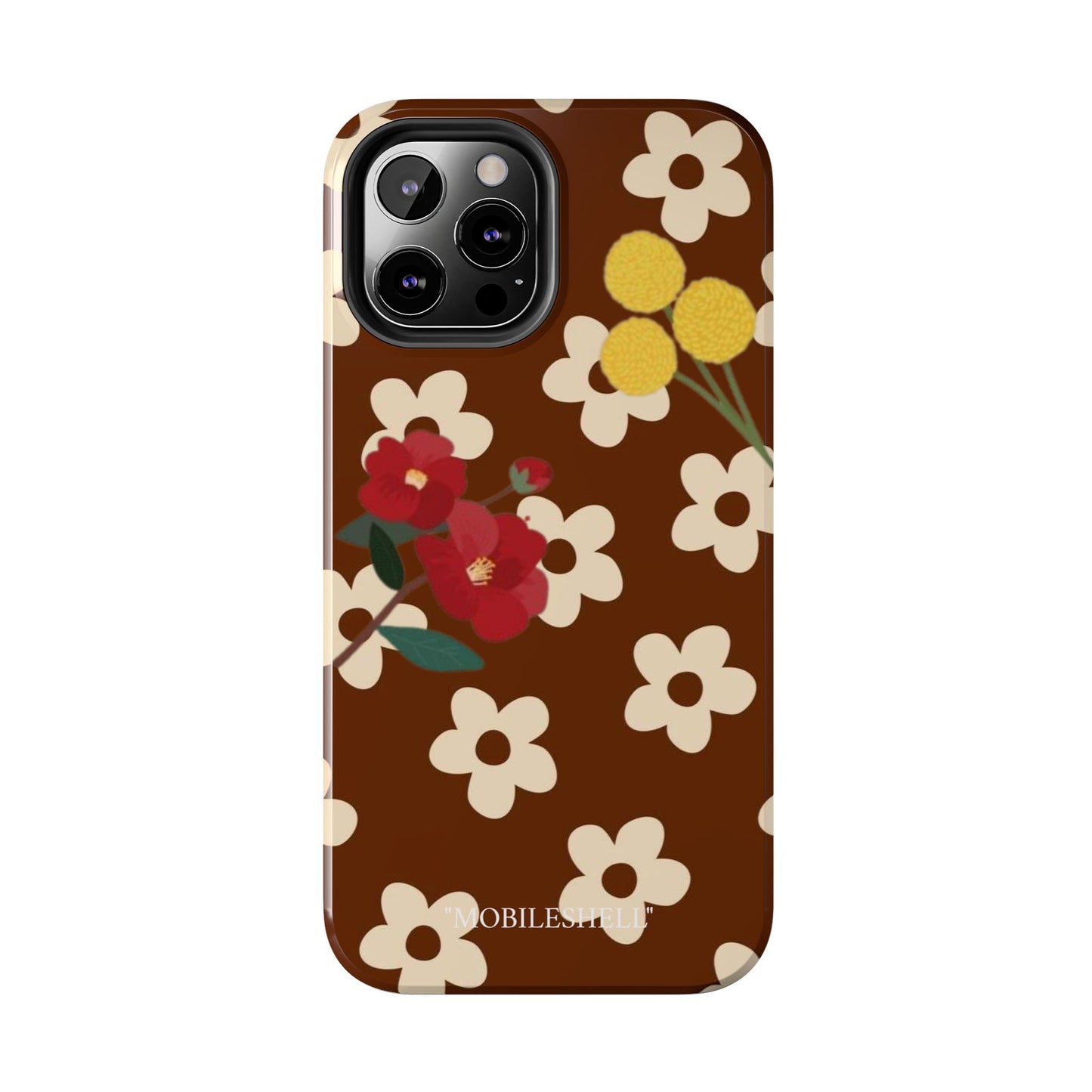 Flower vibe tough phone case