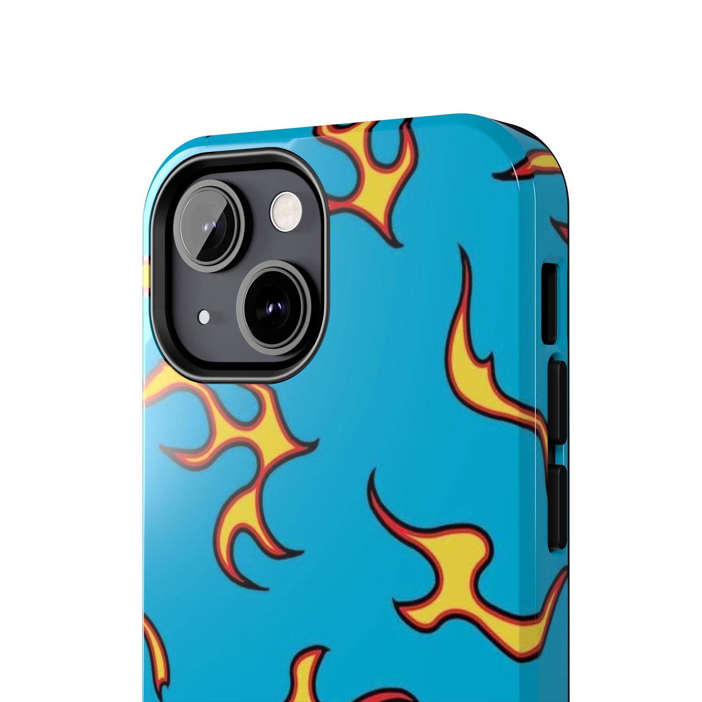 Blue Flame tough phone case