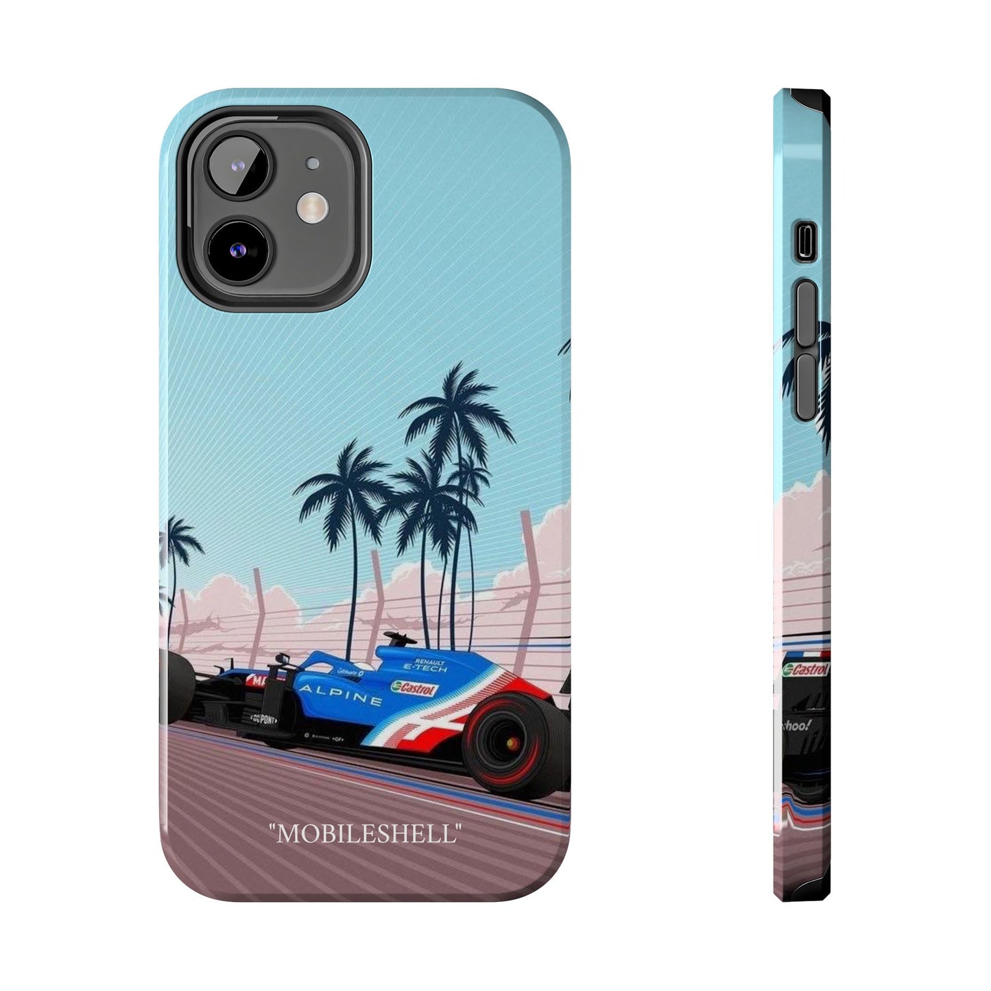 F1 Alpine team car tough phone case