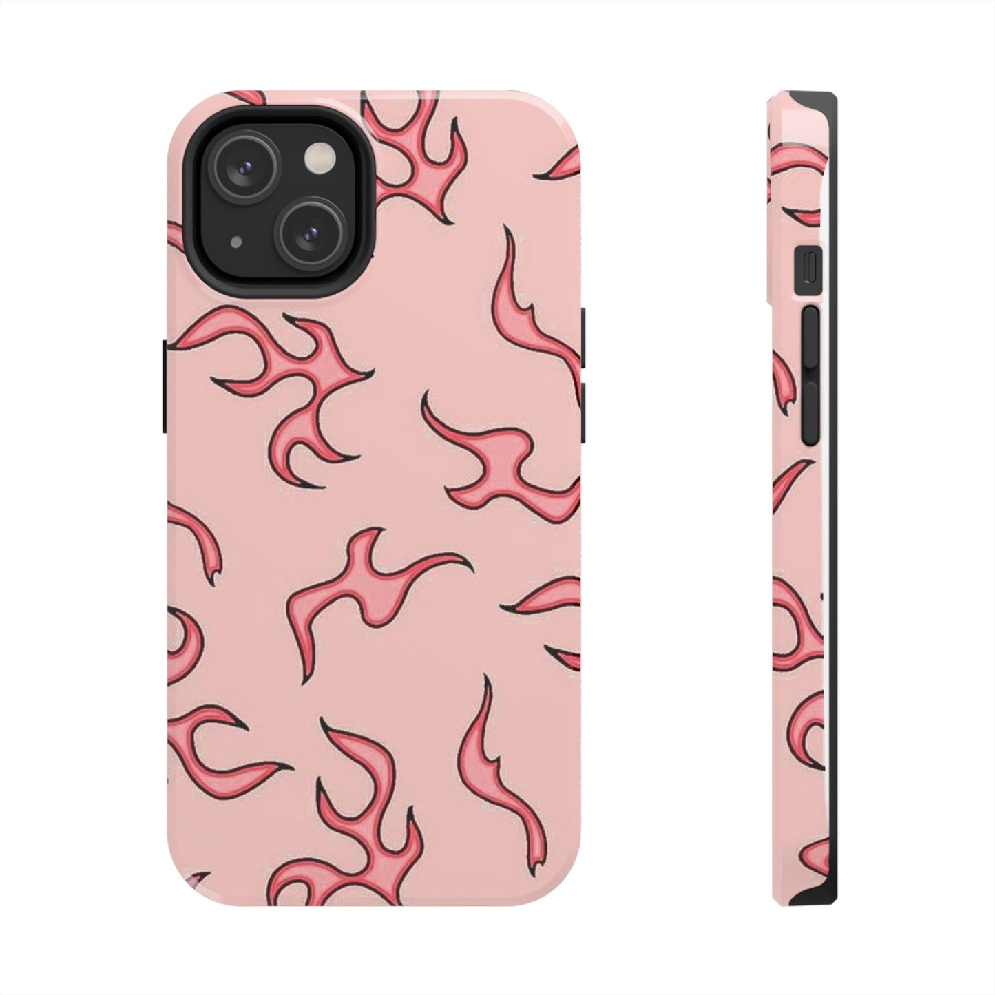 Stylish Flame Tough Phone Case