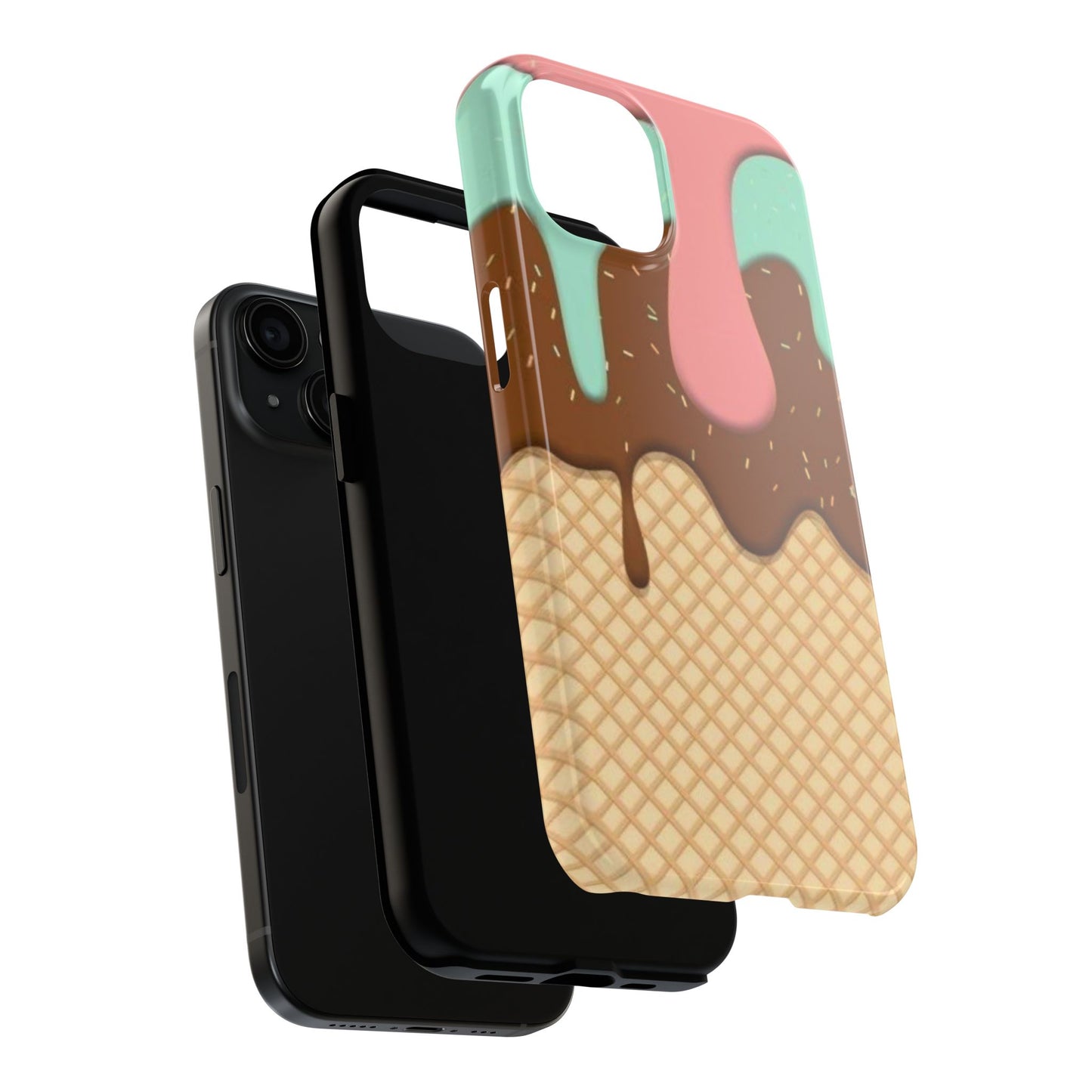 Ice Cream Drip Tough Phone Case