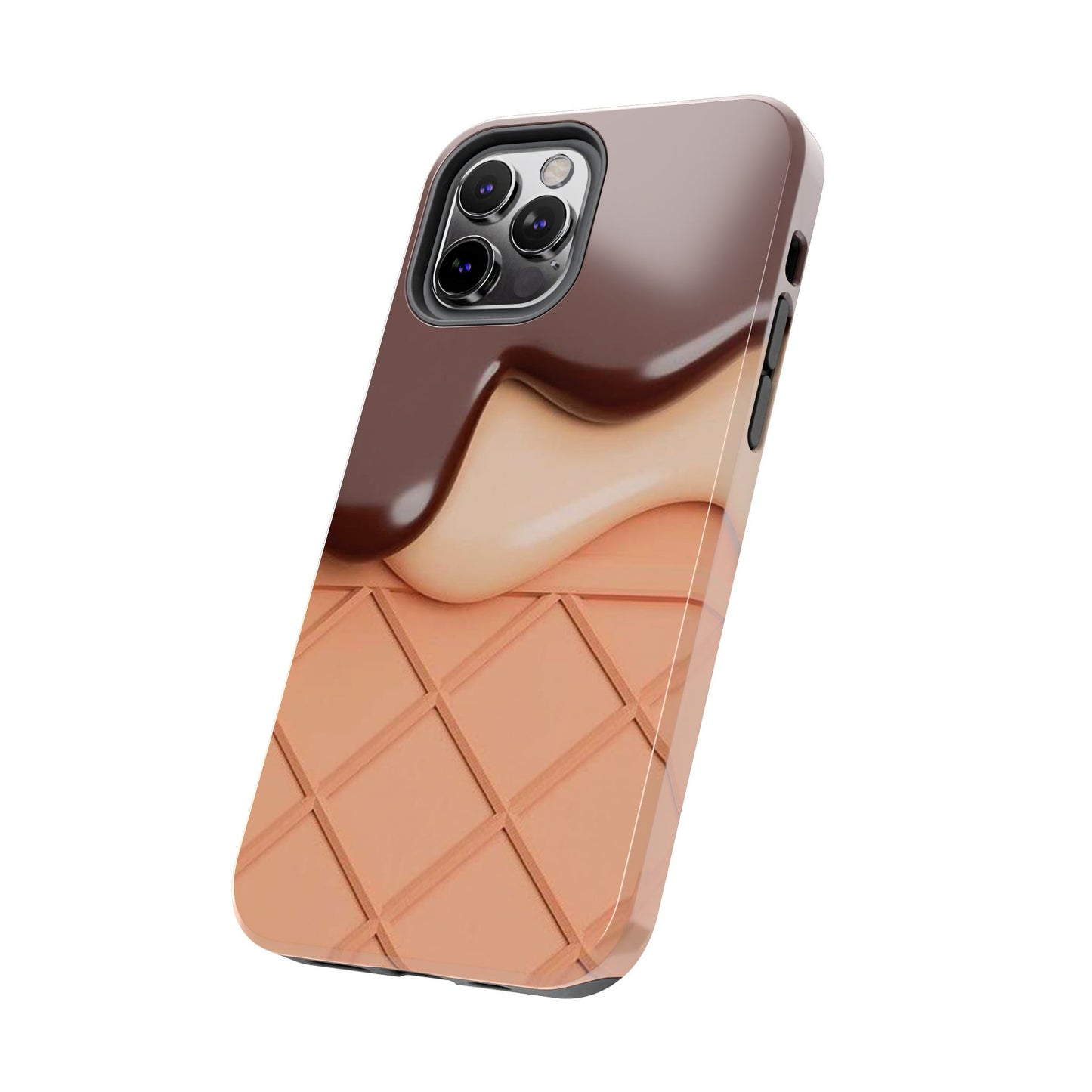 Ice cream drip Tough Phone Cases