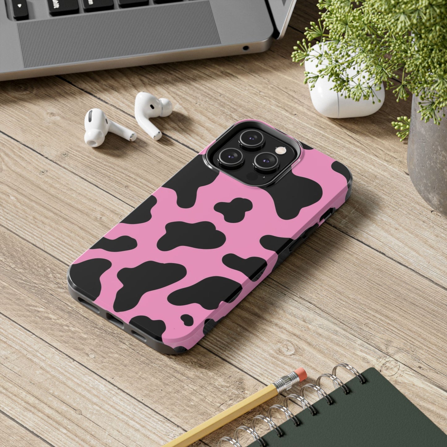 Trendy Pink Cheetah Tough Phone Case