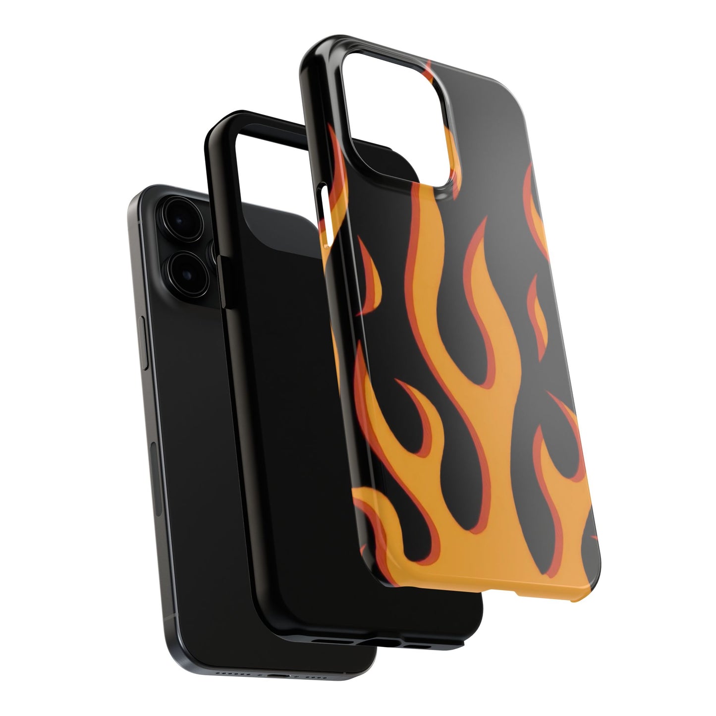 Flame Design Tough Phone Case