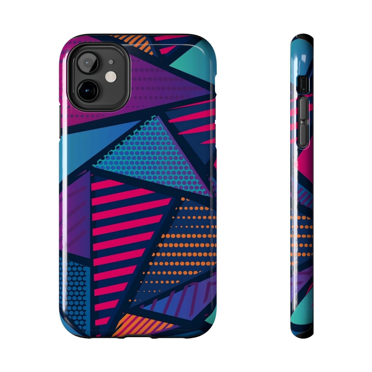 Vibrant Geometric Tough Phone Case