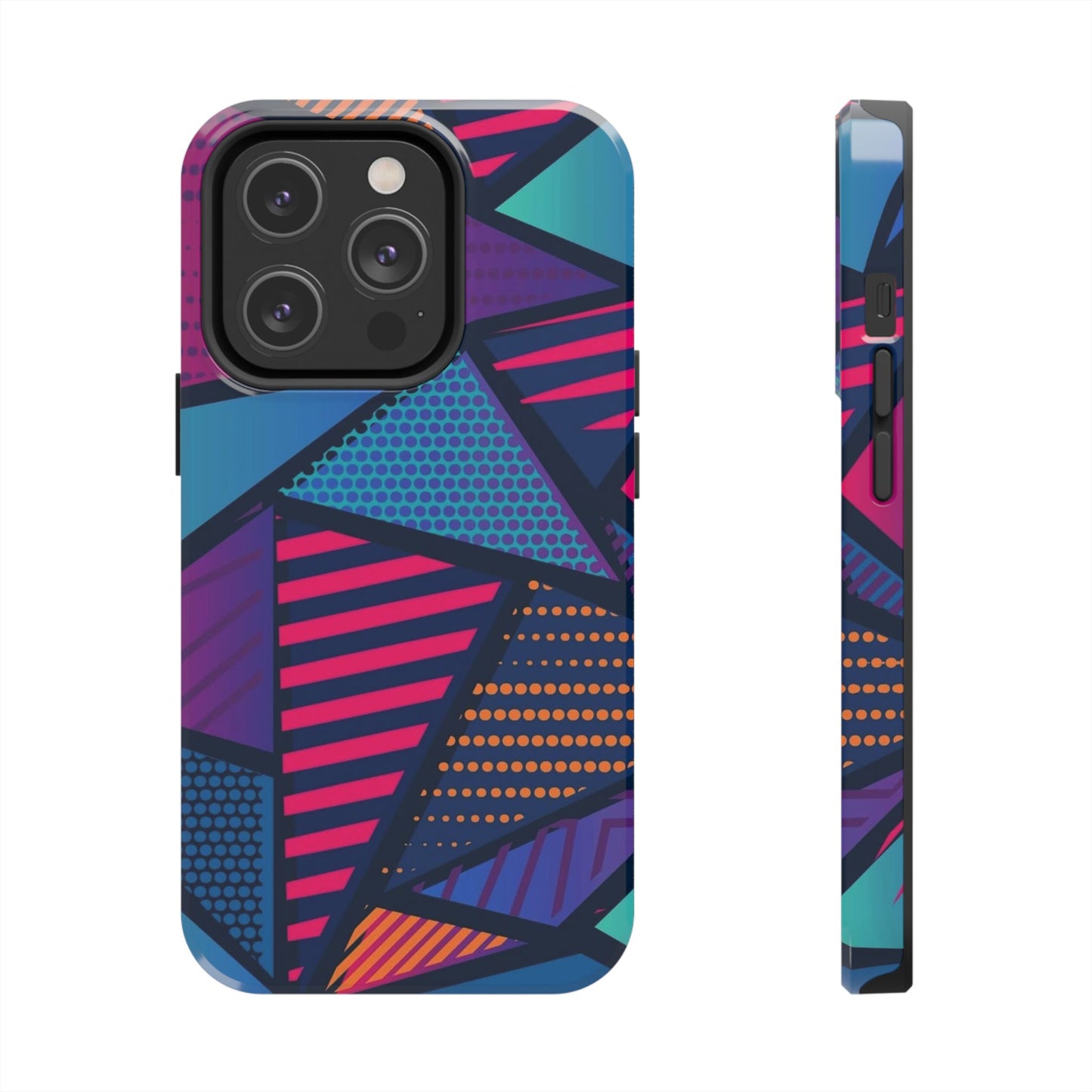 Vibrant Geometric Tough Phone Case