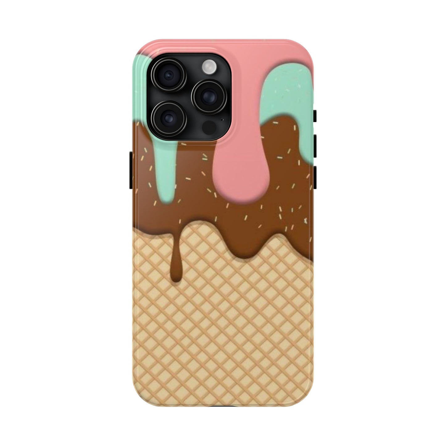 Ice Cream Drip Tough Phone Case