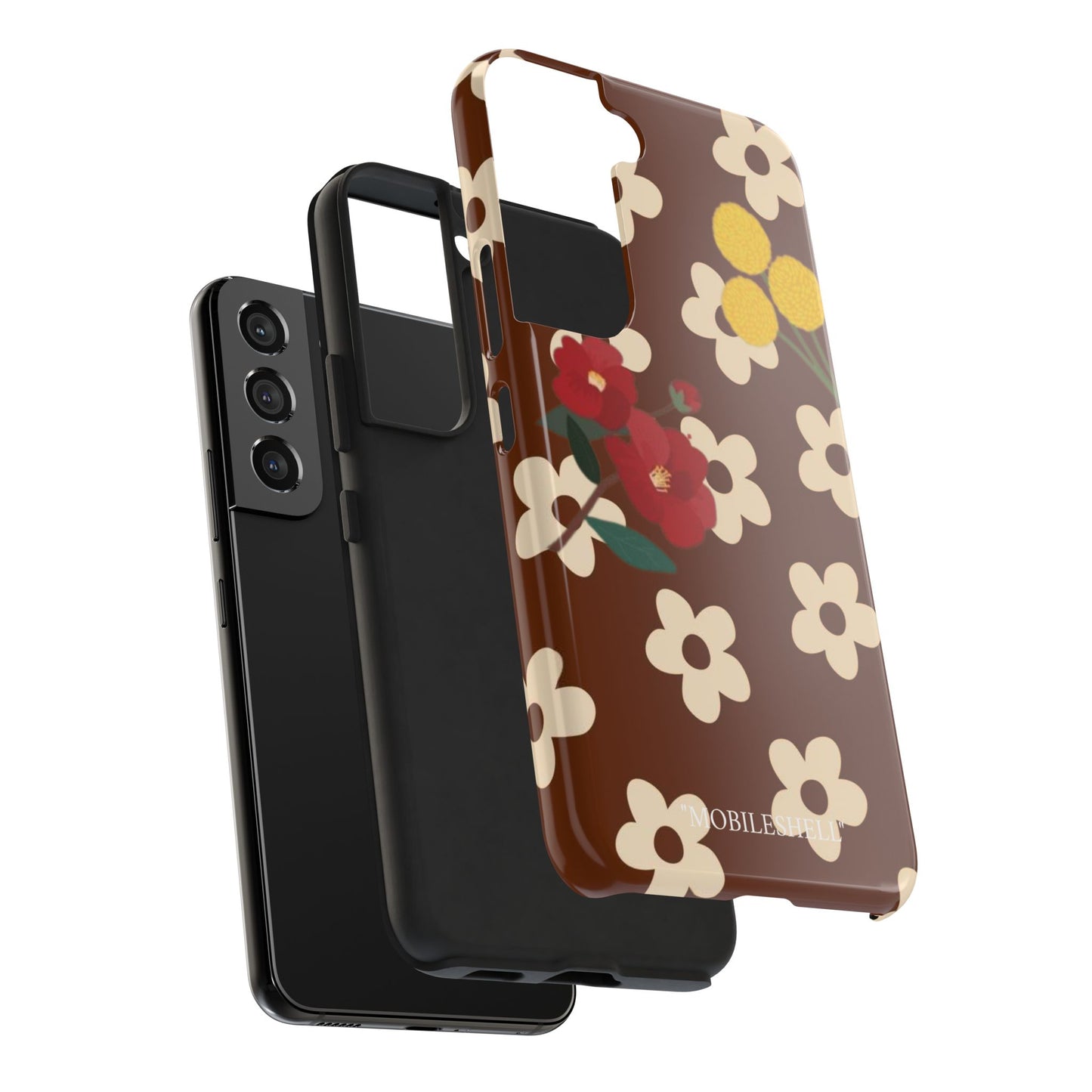 Flower vibe tough phone case