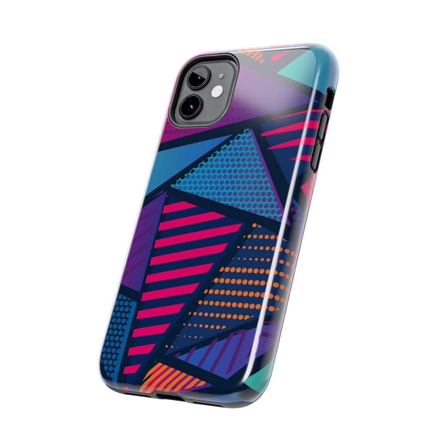 Vibrant Geometric Tough Phone Case