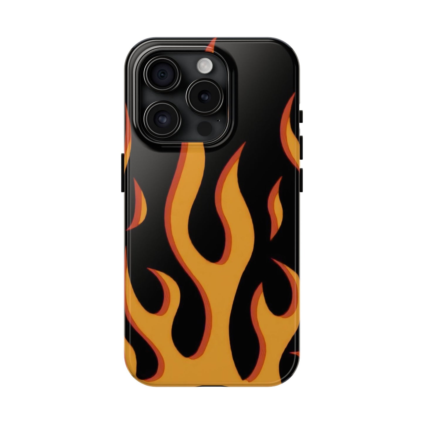 Flame Design Tough Phone Case