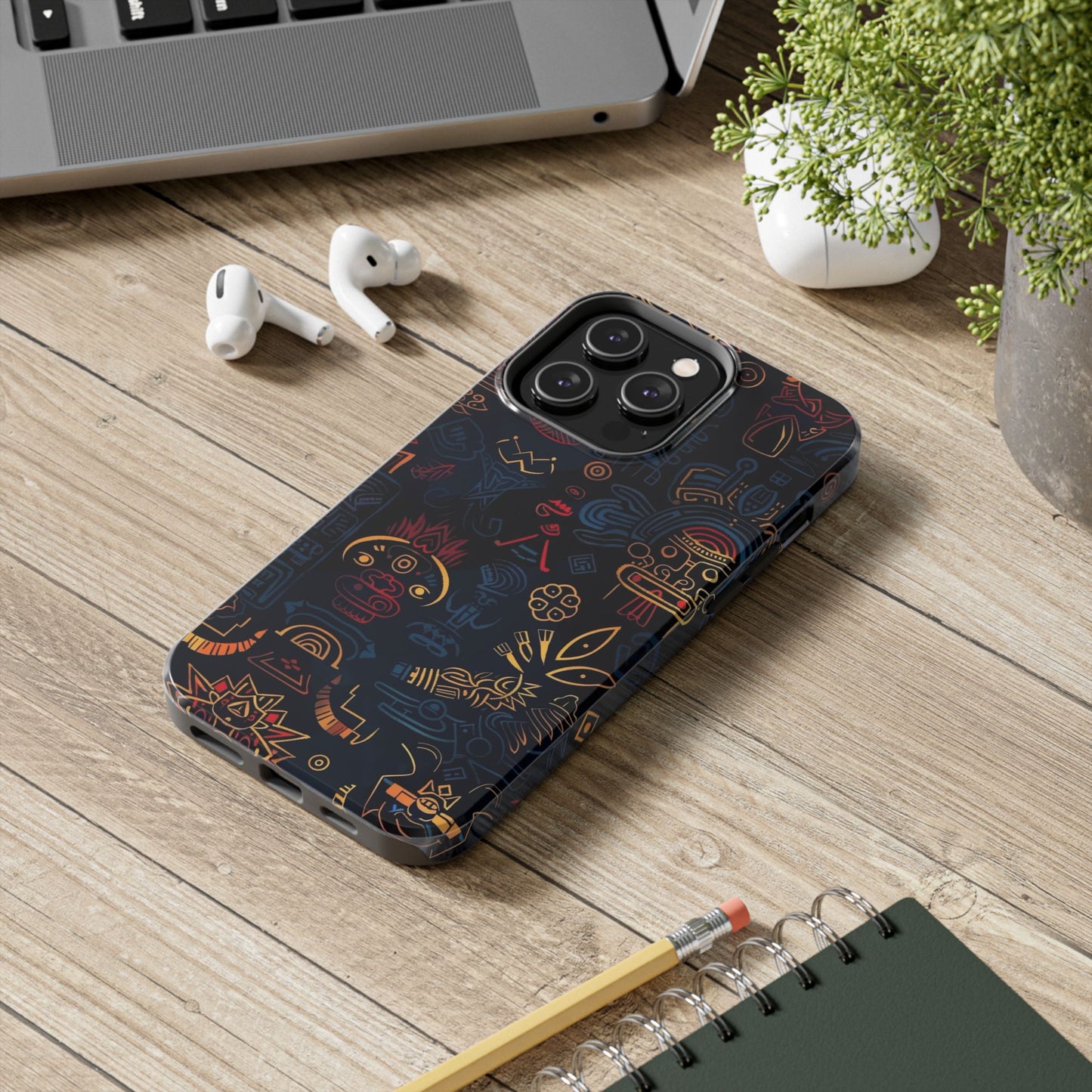 Vibrant Tribal Tough Phone Case