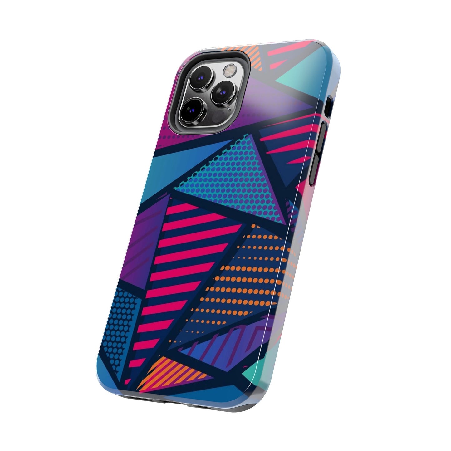 Vibrant Geometric Tough Phone Case