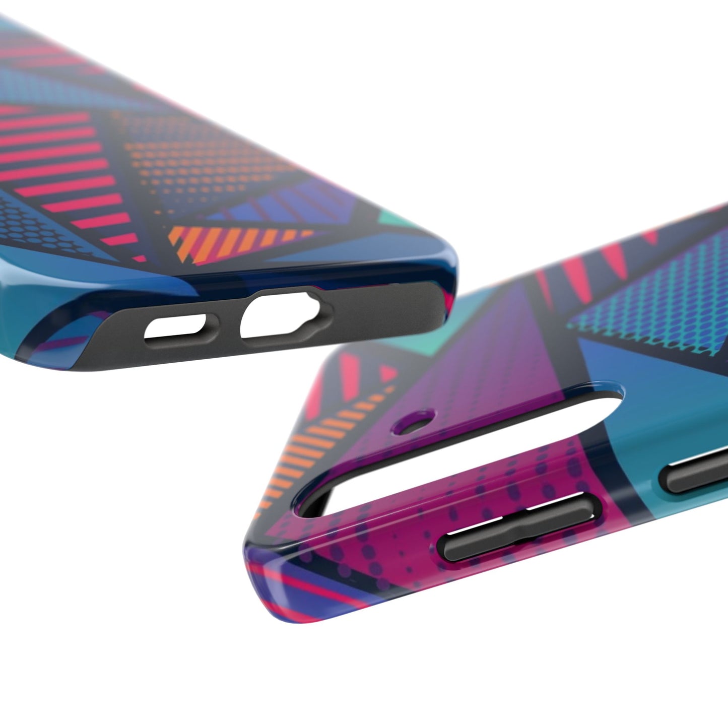 Vibrant Geometric Tough Phone Case