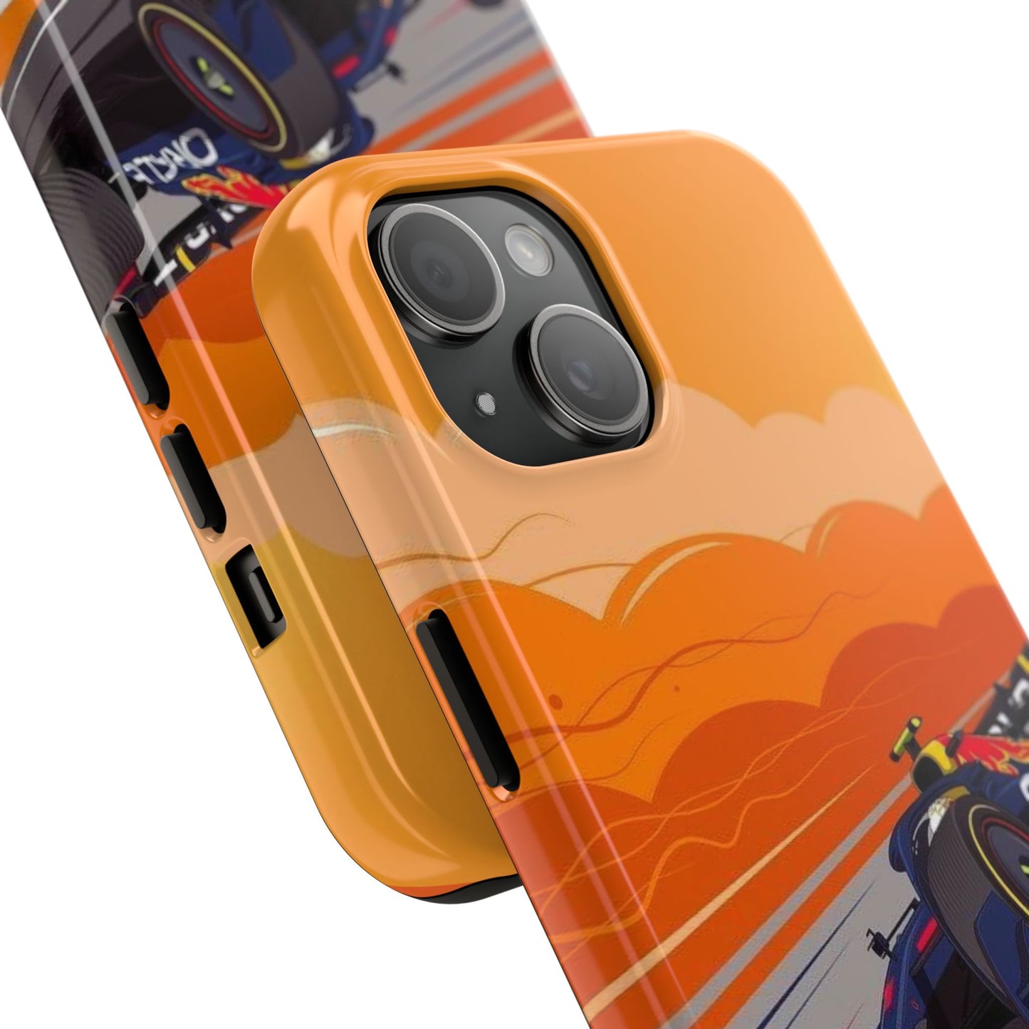 F1 Redbull cartoon tough phone case