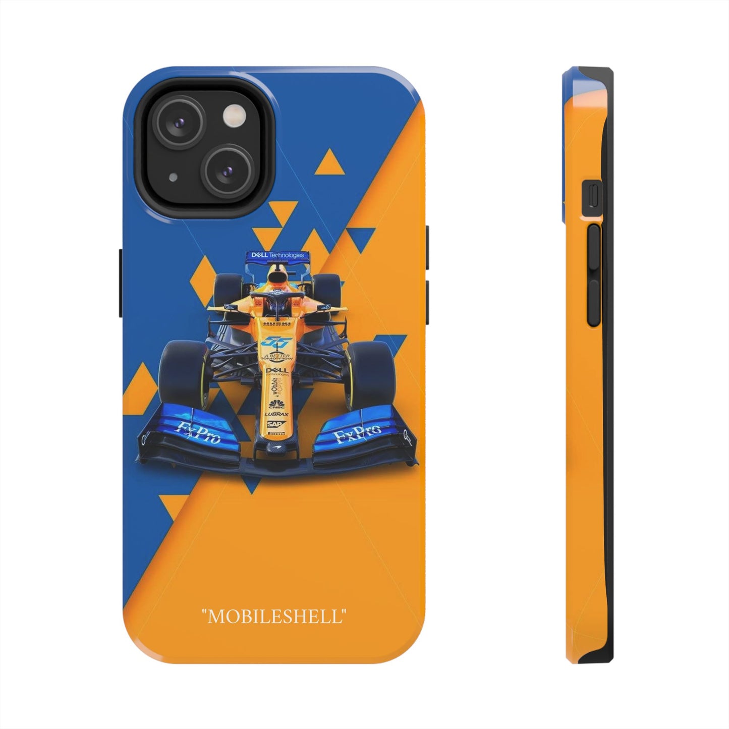 F1 team cartoon tough phone case