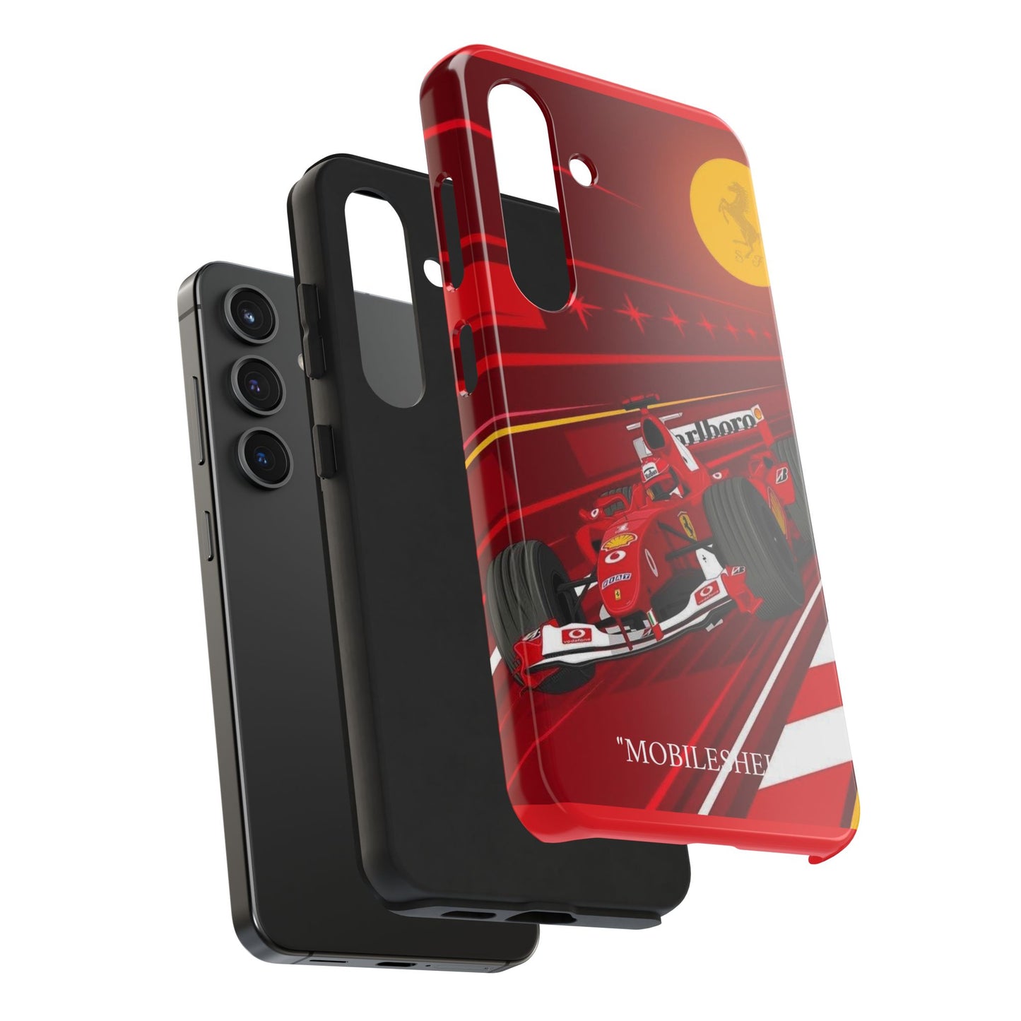 F1 Ferrari team car tough phone case