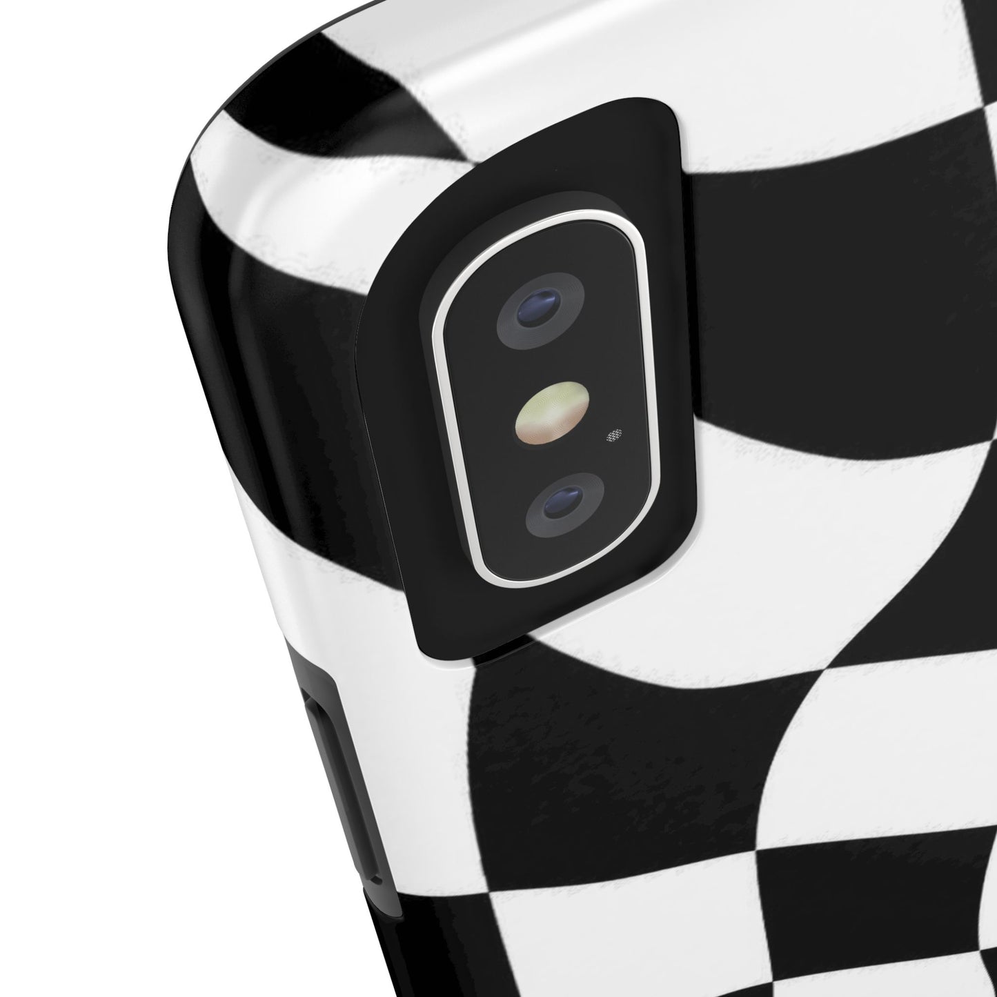 Checkers B&W tough phone case