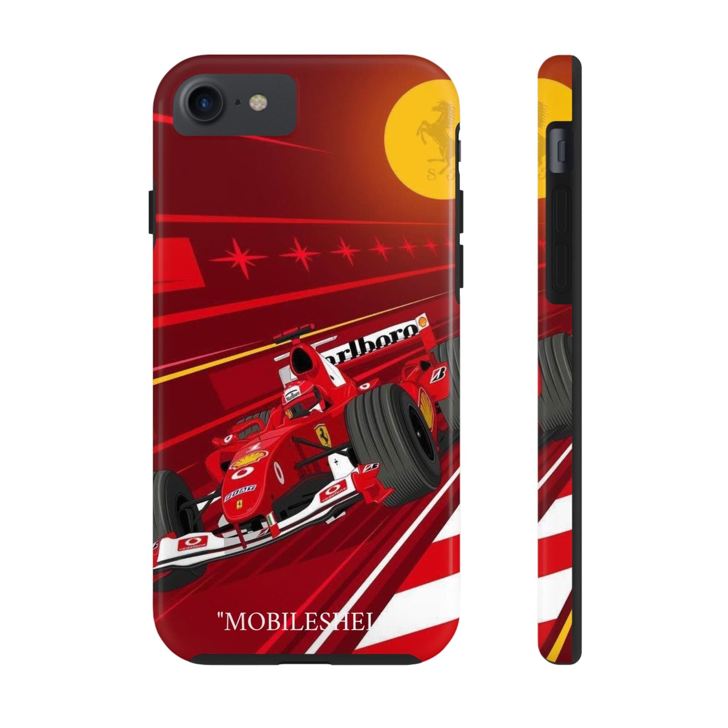 F1 Ferrari team car tough phone case