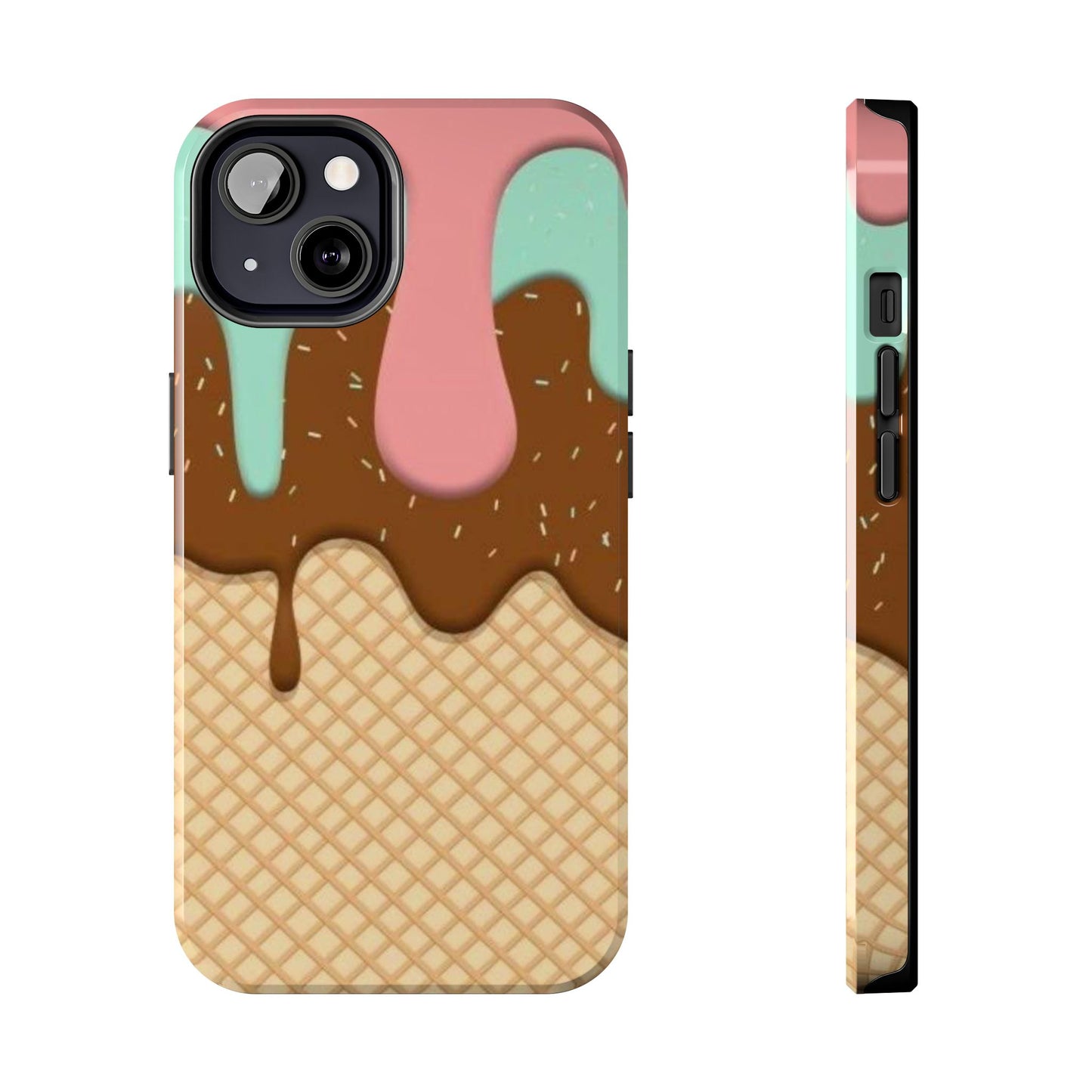 Ice Cream Drip Tough Phone Case