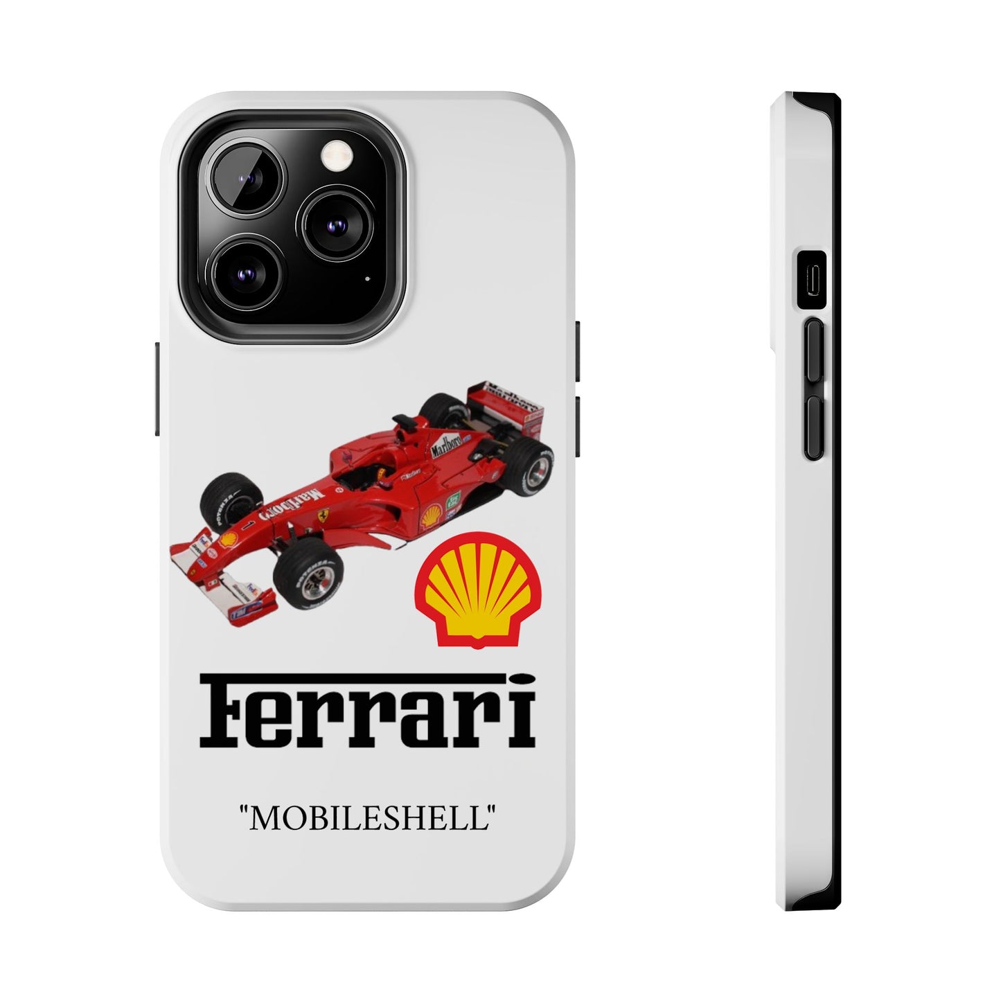 F1 team Shell tough phone case