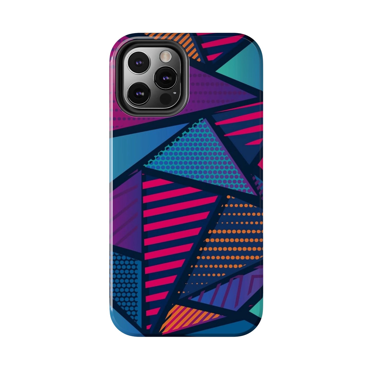 Vibrant Geometric Tough Phone Case