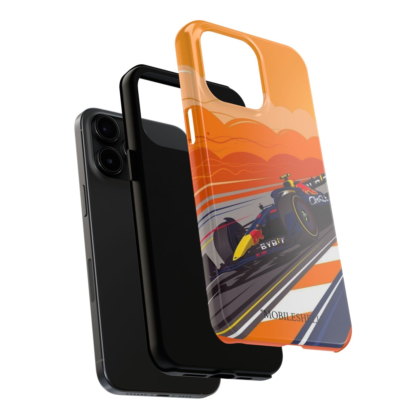 F1 Redbull cartoon tough phone case