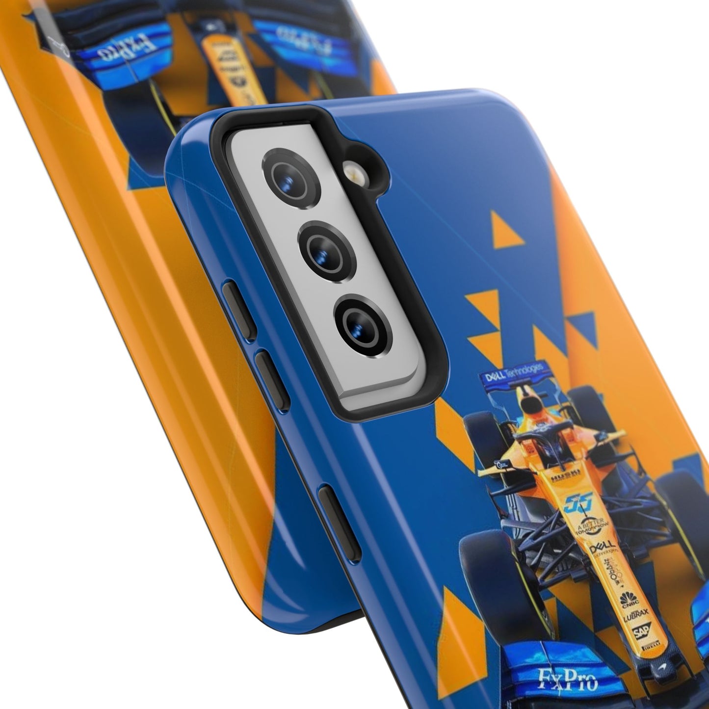 F1 team cartoon tough phone case