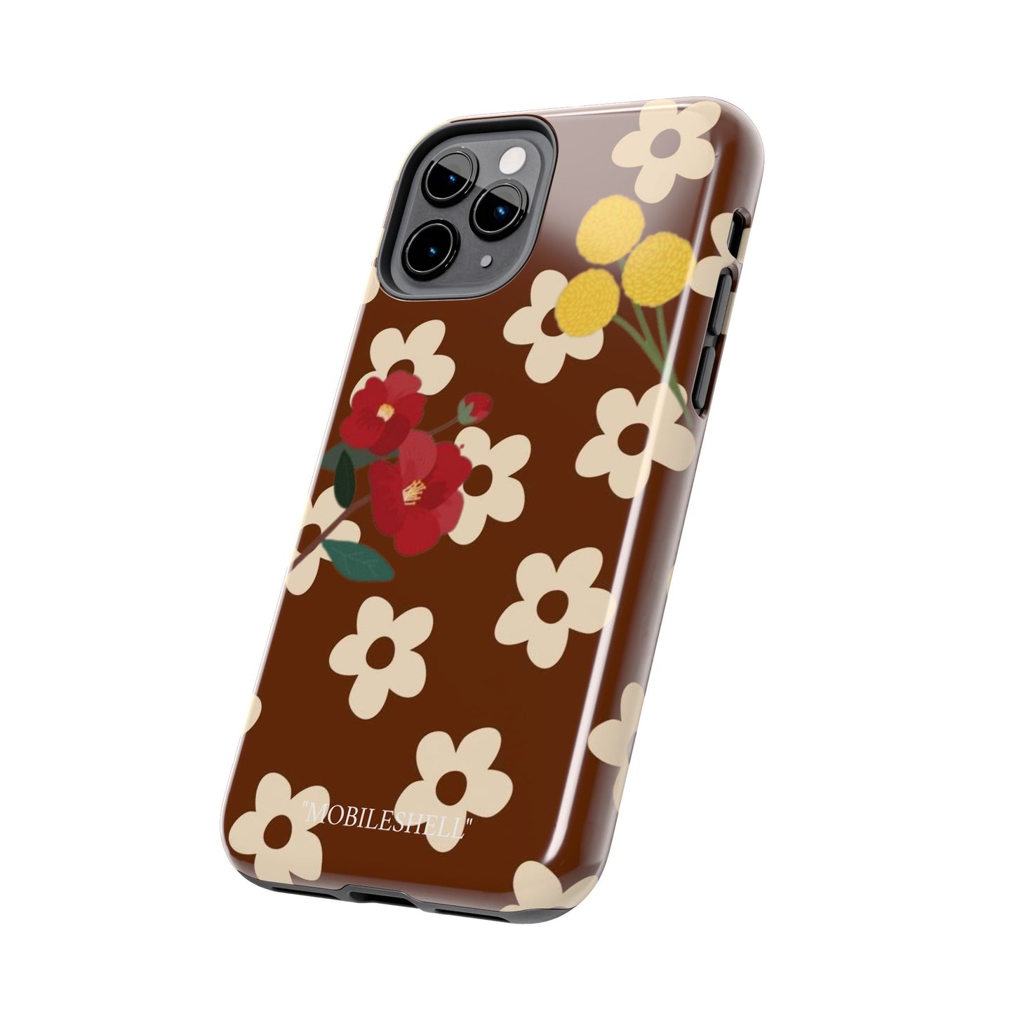 Flower vibe tough phone case